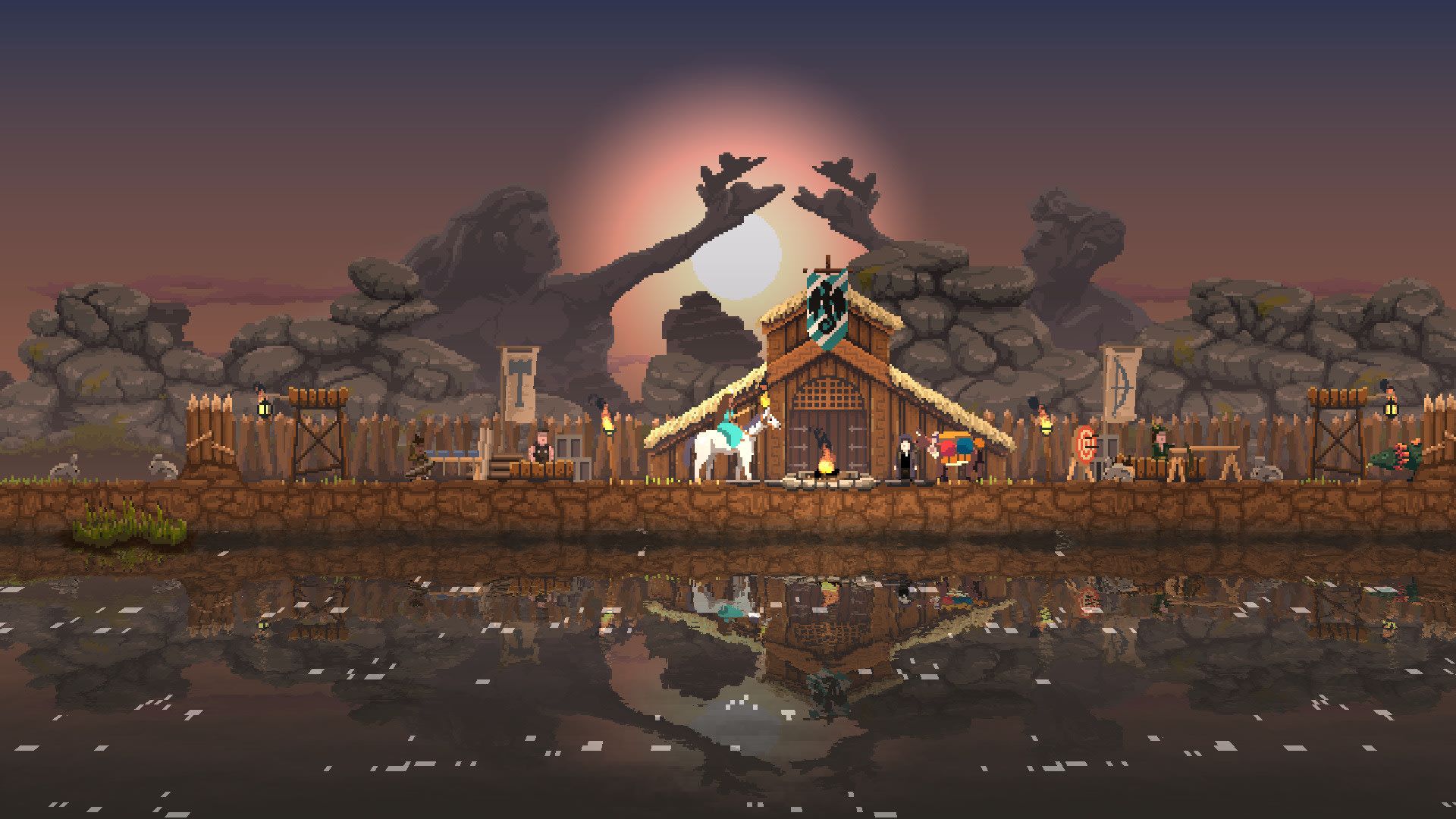 1920x1080 Download Video Game Kingdom: Two Crowns HD Wallpaperx1080