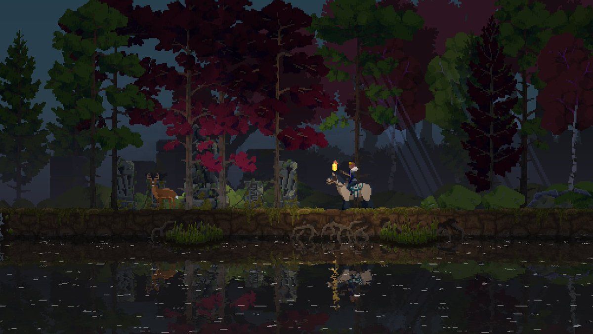 1200x677 Kingdom Two Crowns #FridayShareDay: more concept work for a potential new setting. Having a lot of fun exploring different environments and design features to take the game next! @