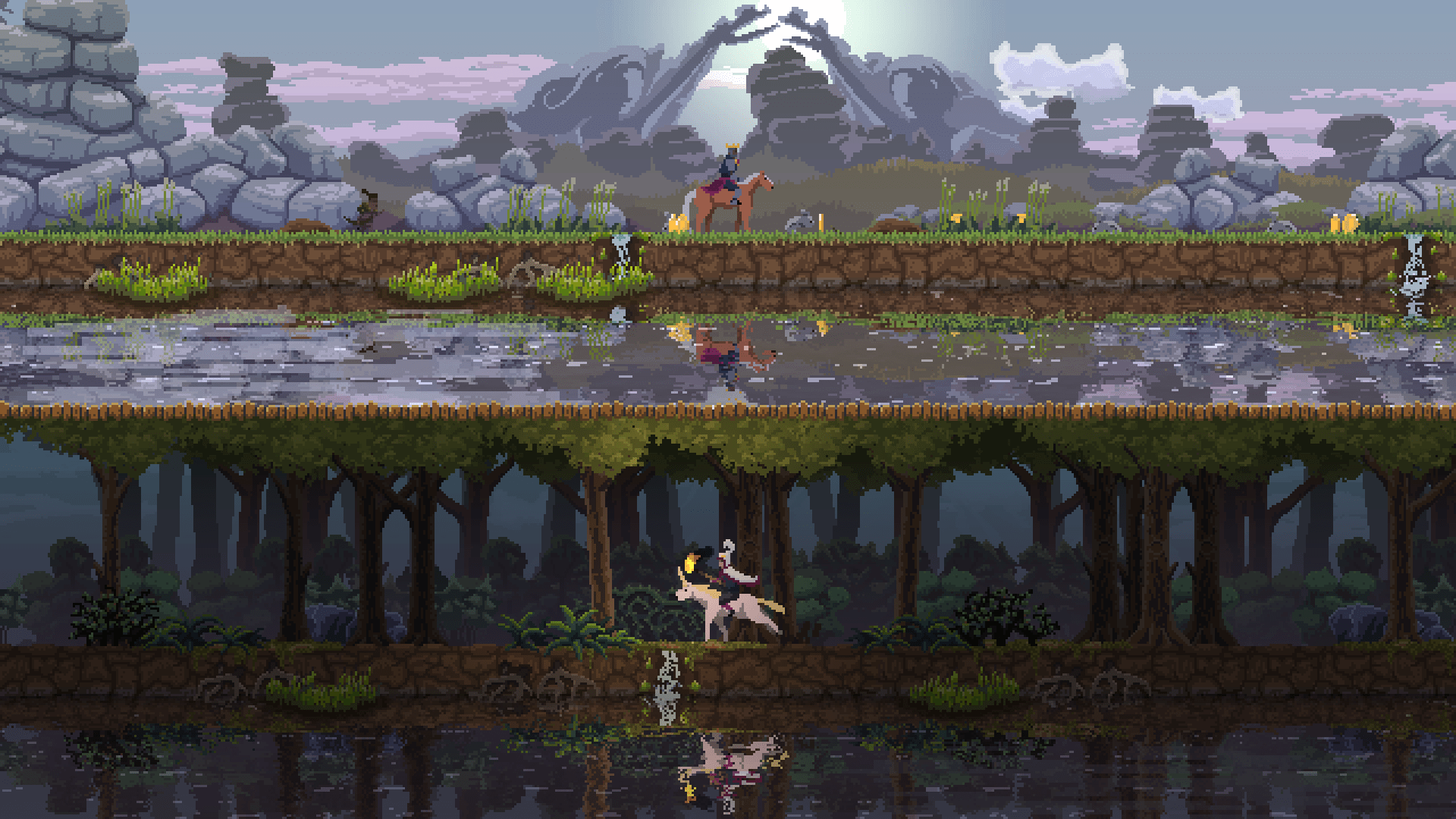 1920x1080 GDC 2018: Kingdom: Two Crowns Hands On: Heir To The Throne