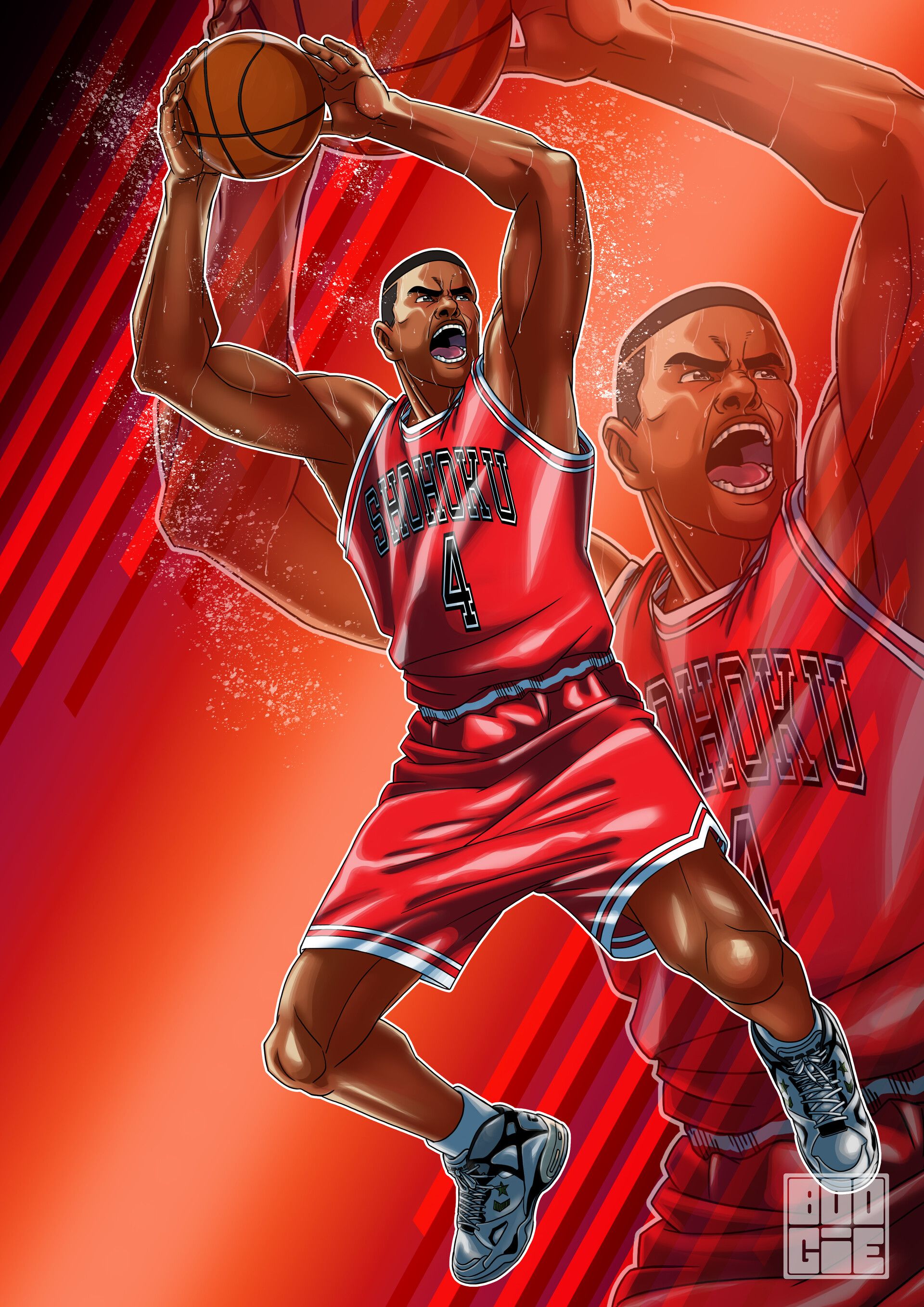 1920x2715 Slam Dunk fanart