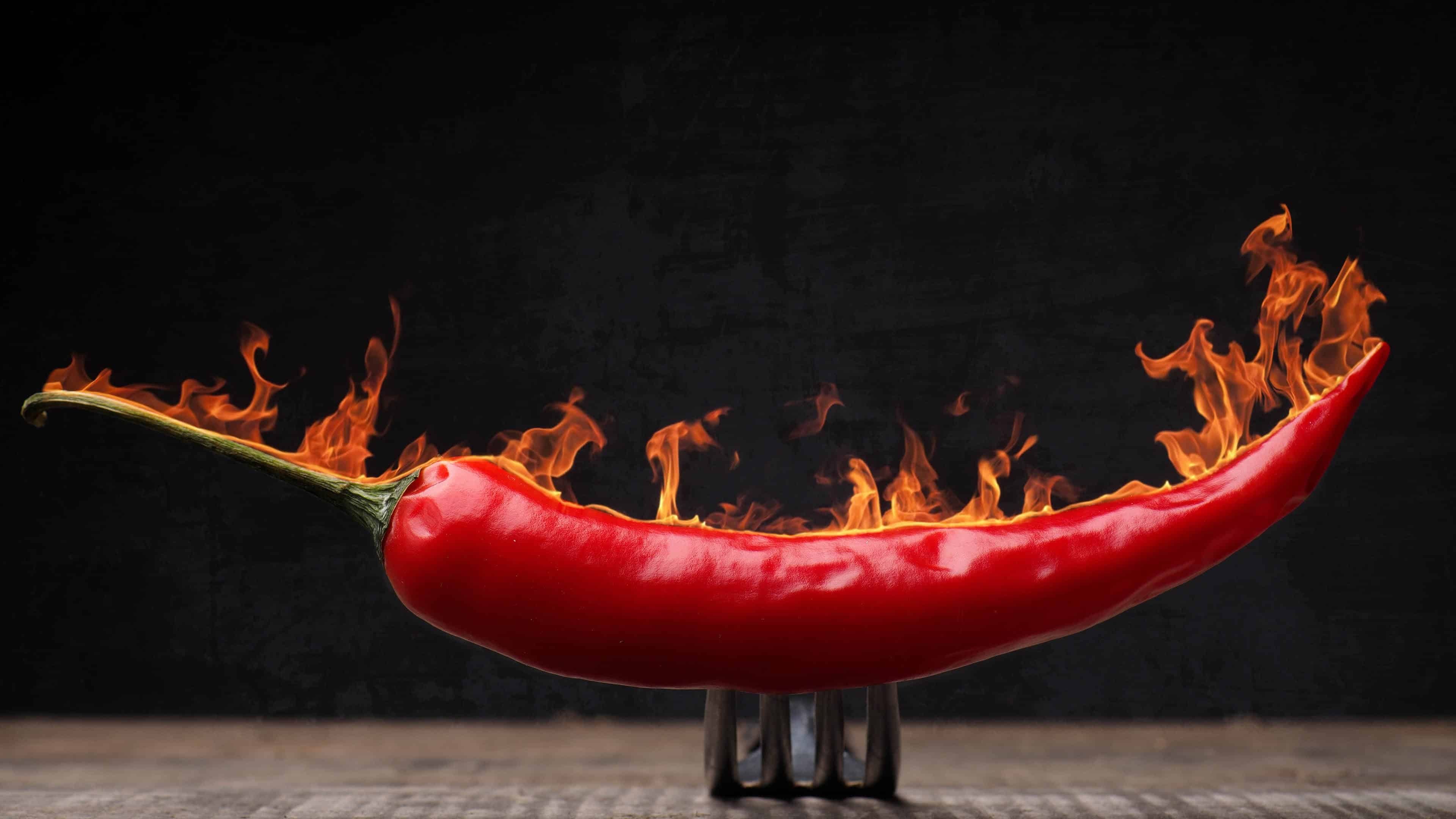 3840x2160 Chili Pepper Wallpaper