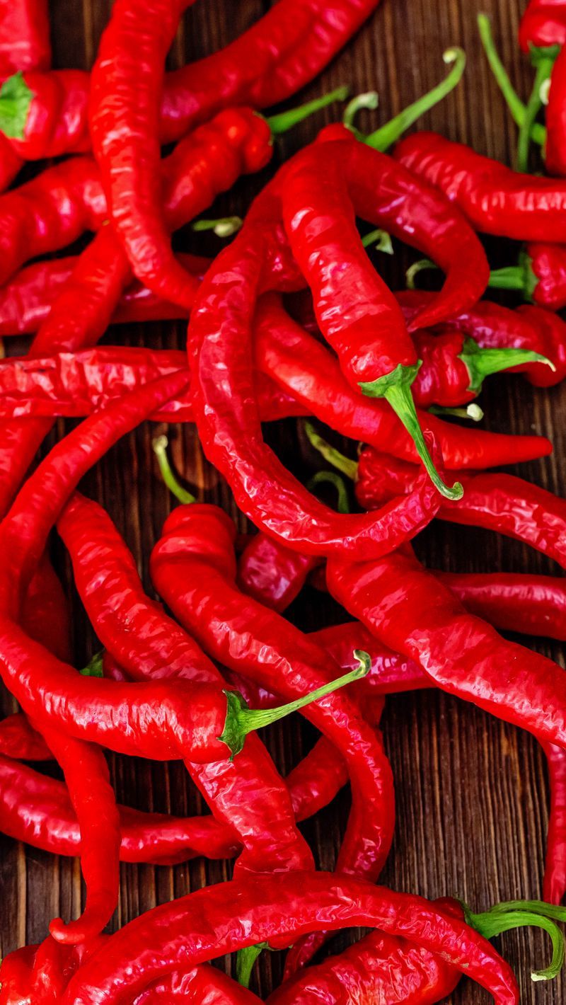 800x1420 Download Wallpaper 800x1420 Chili Pepper, Pepper, Red, Hot Iphone Se 5s 5c 5 For Parallax HD Background