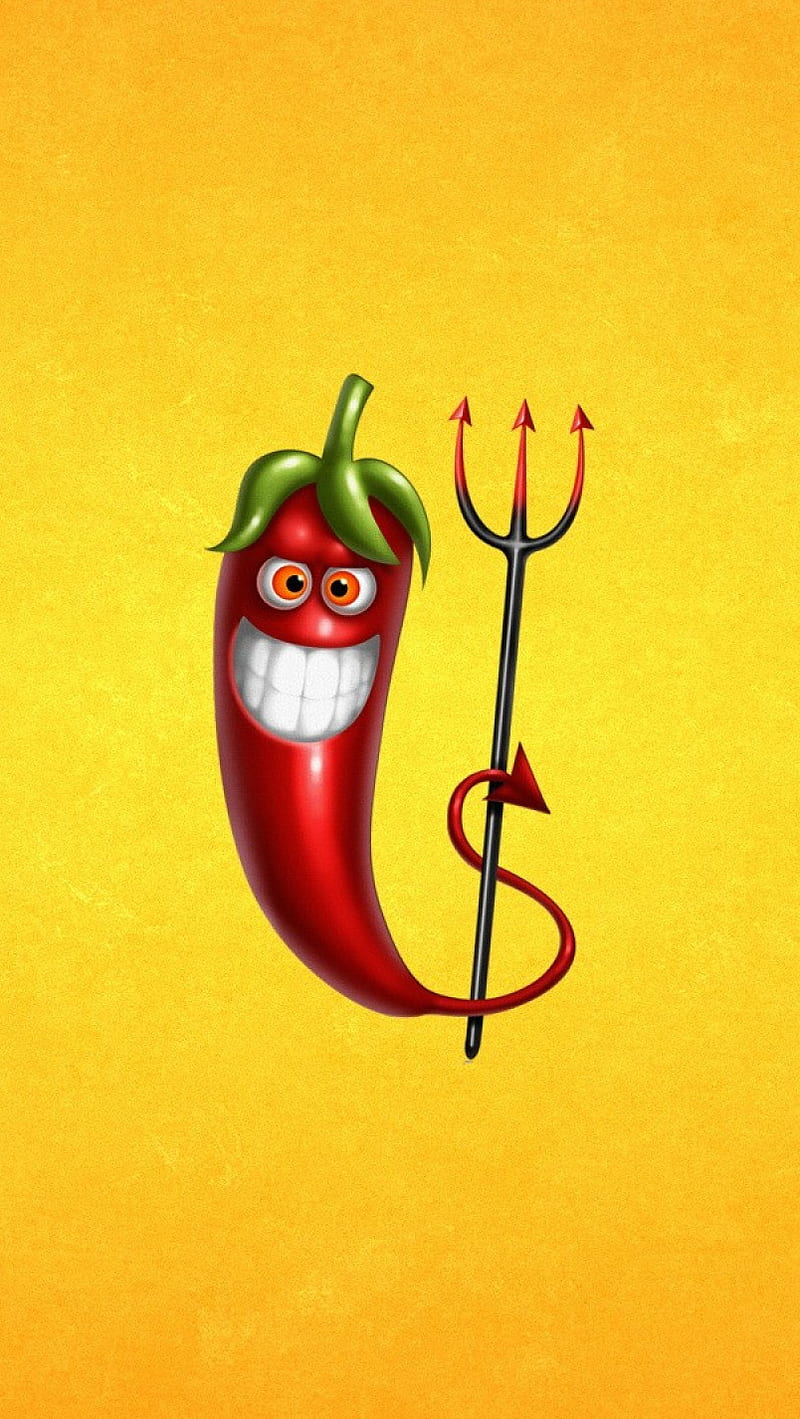 800x1419 Chilli, minimalism, pepper, red, HD phone wallpaper