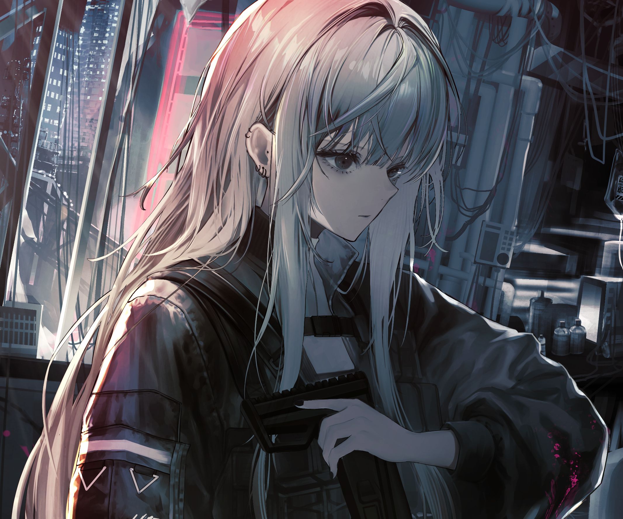 2133x1777 Download Anime Girl Anime Girl HD Wallpaper by ひろせx1777