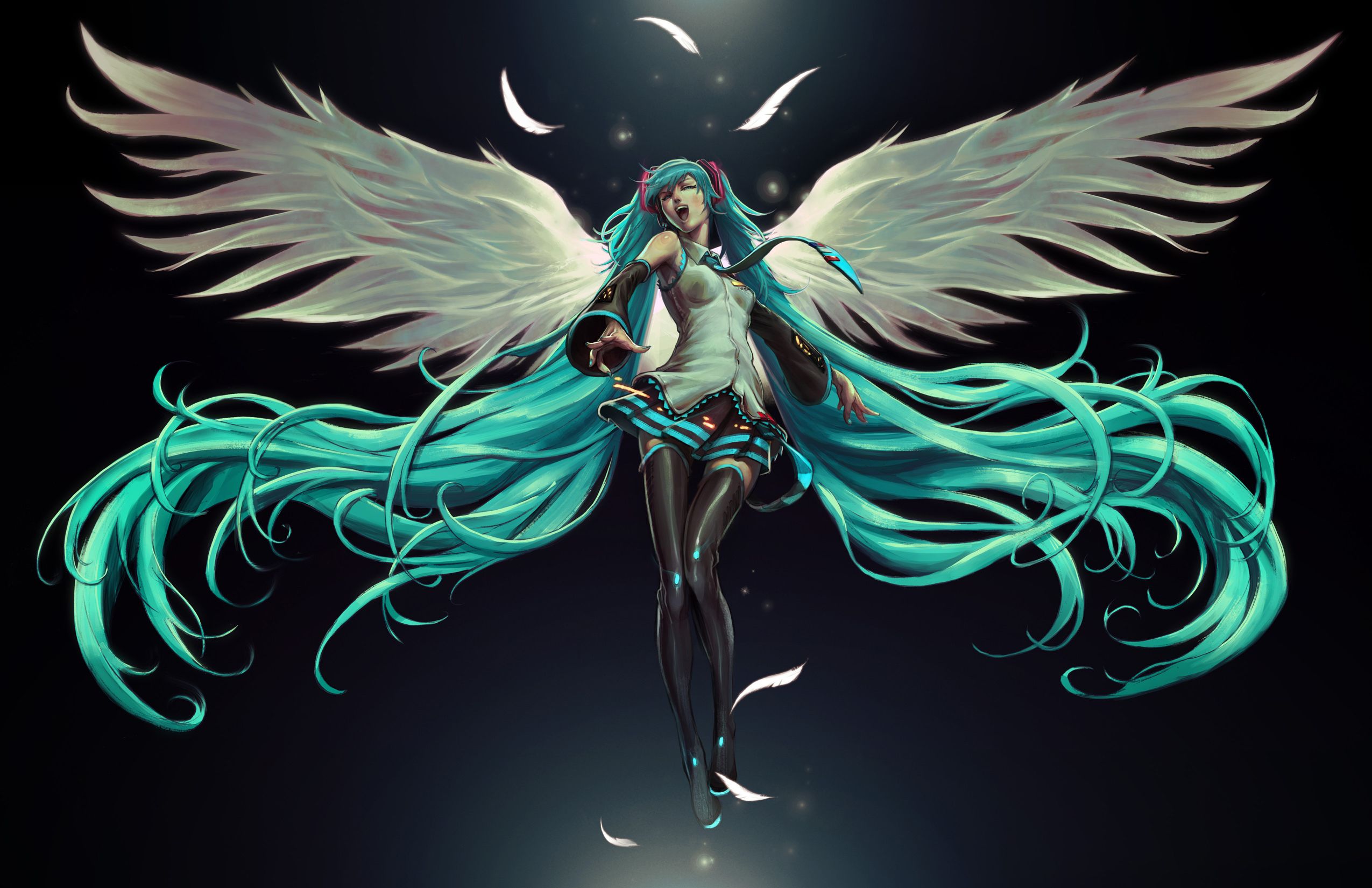 2550x1650 Wallpaper White Haired Female Anime Character, Background Free Image