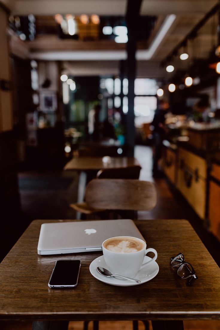 735x1103 cup, coffee, table, cafe, interior, tech, technology, work