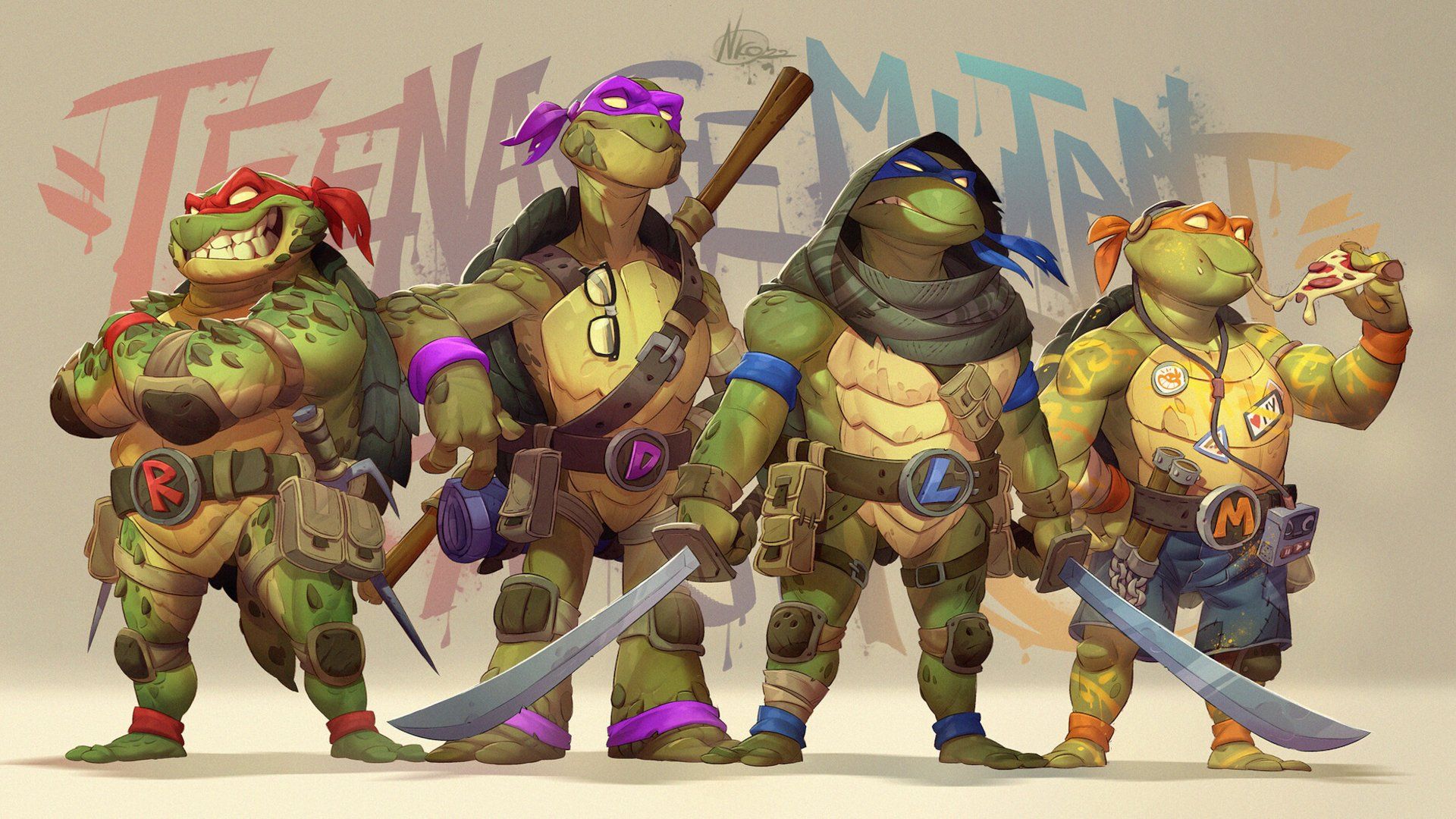 1920x1080 Teenage Mutant Ninja Turtles HD Wallpaper