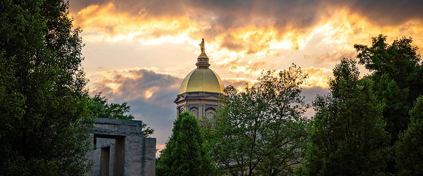 1680x700 God and the Good Life. University of Notre Dame