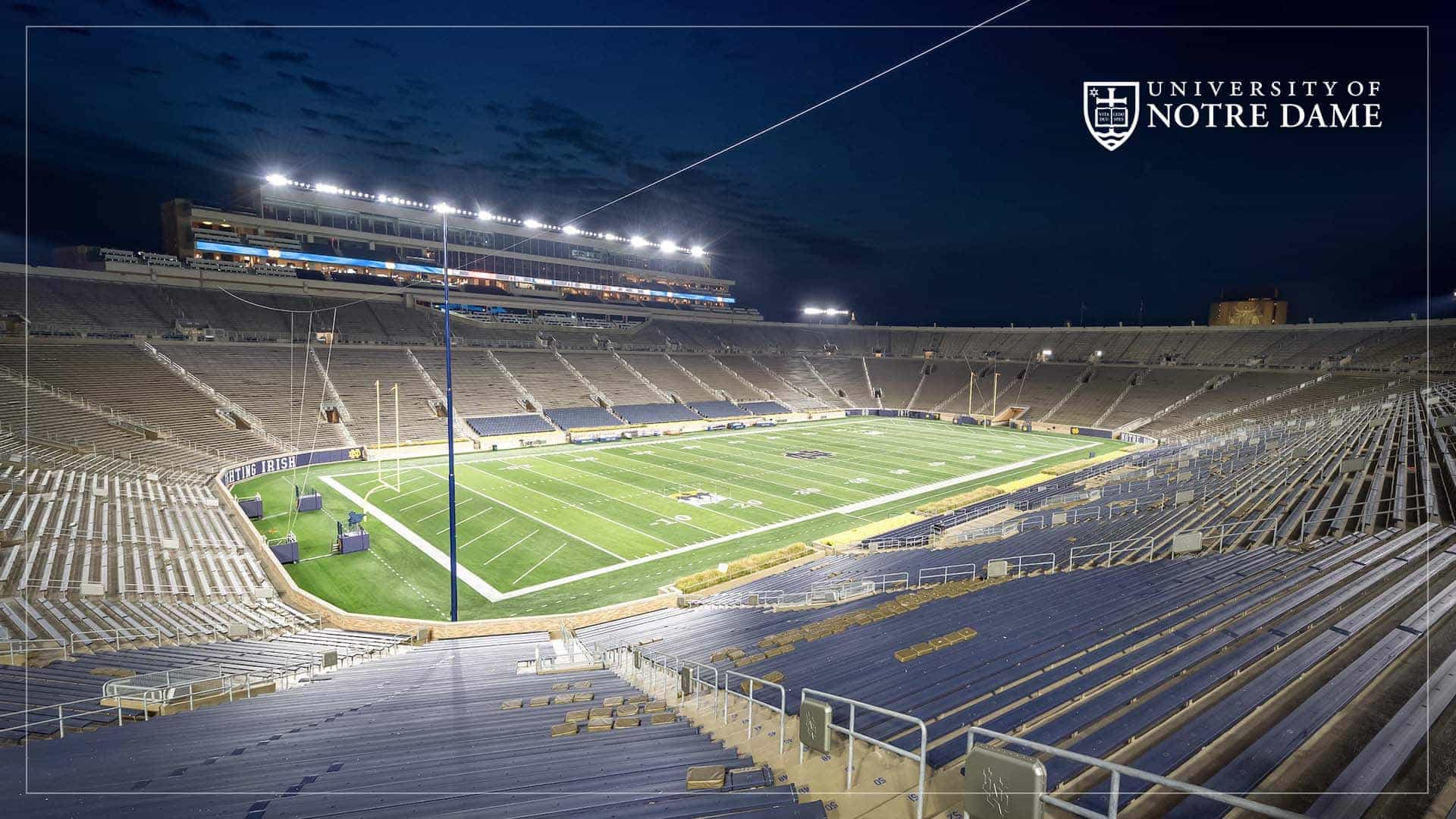 1920x1080 Notre Dame Night Stadium