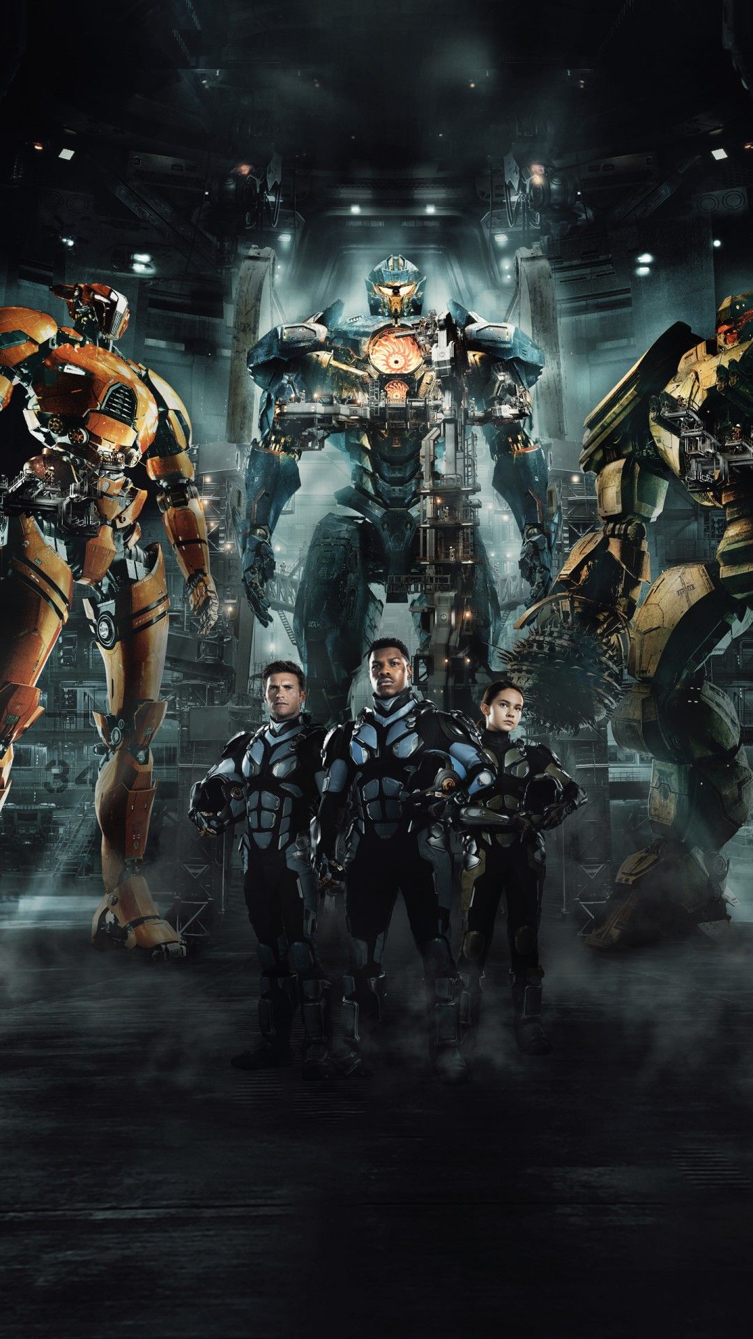 1080x1920 Pacific Rim Uprising Saber Athena Gipsy Avenger Bracer Phoenix 4K Wallpaper