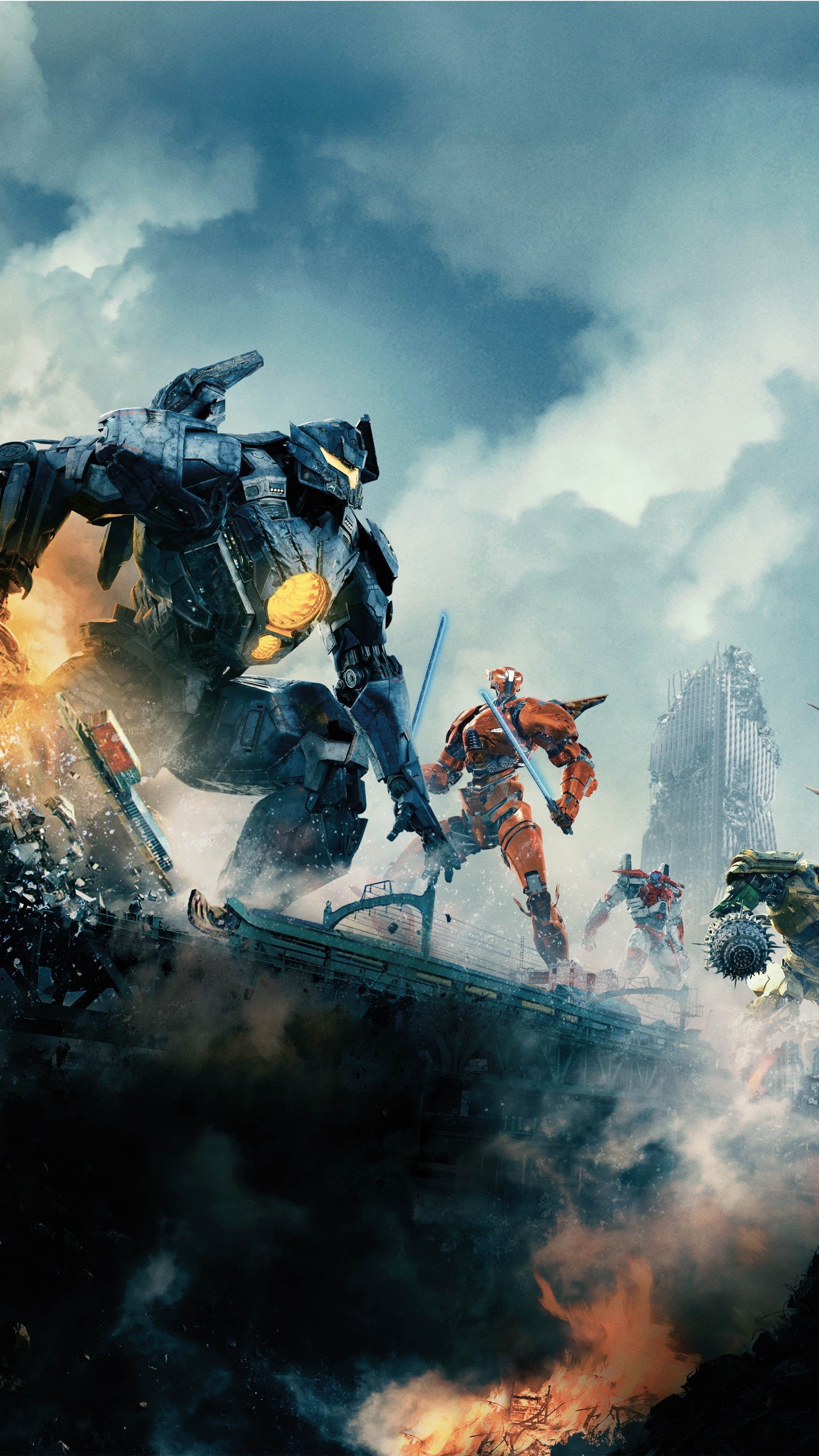 2160x3840 Pacific Rim Wallpaper
