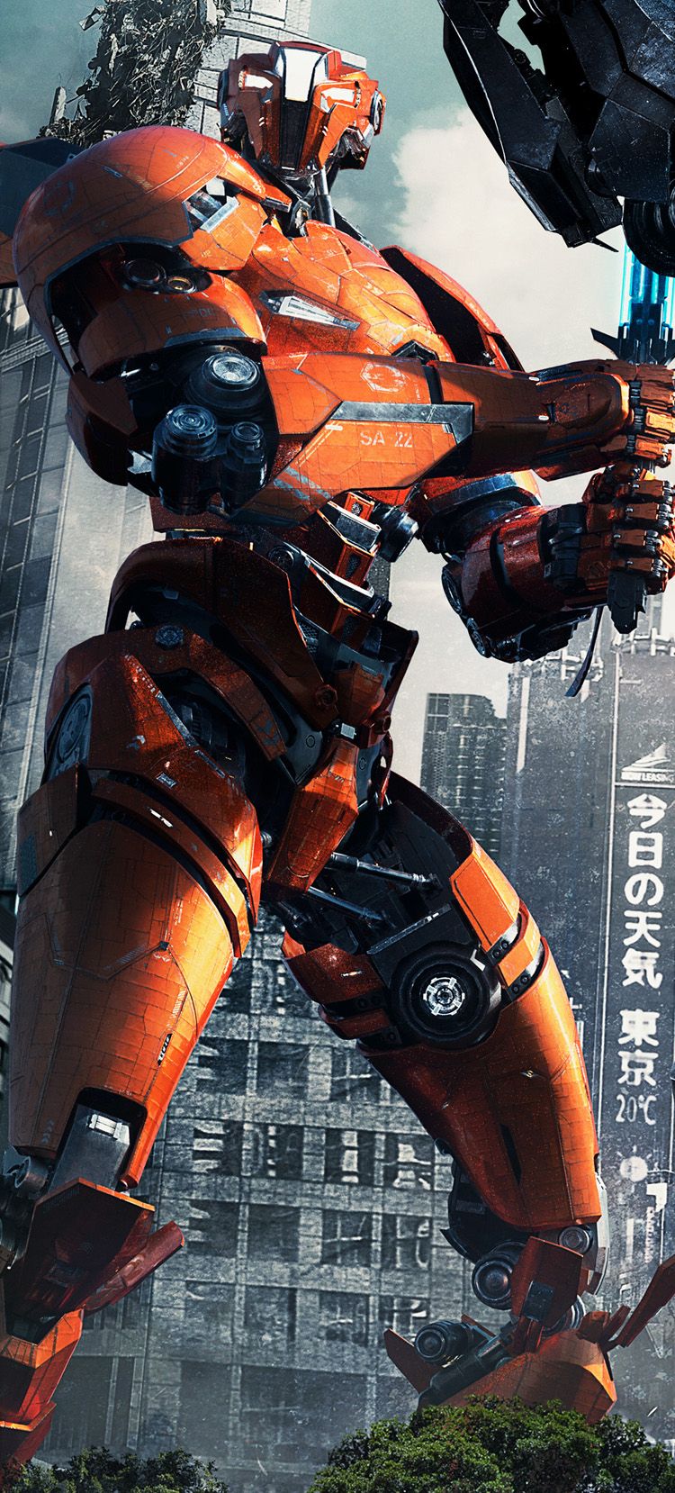 750x1658 PACIFIC RIM UPRISING MOVIE POSTER 2 Sided ORIGINAL Version C MARCH 27x40