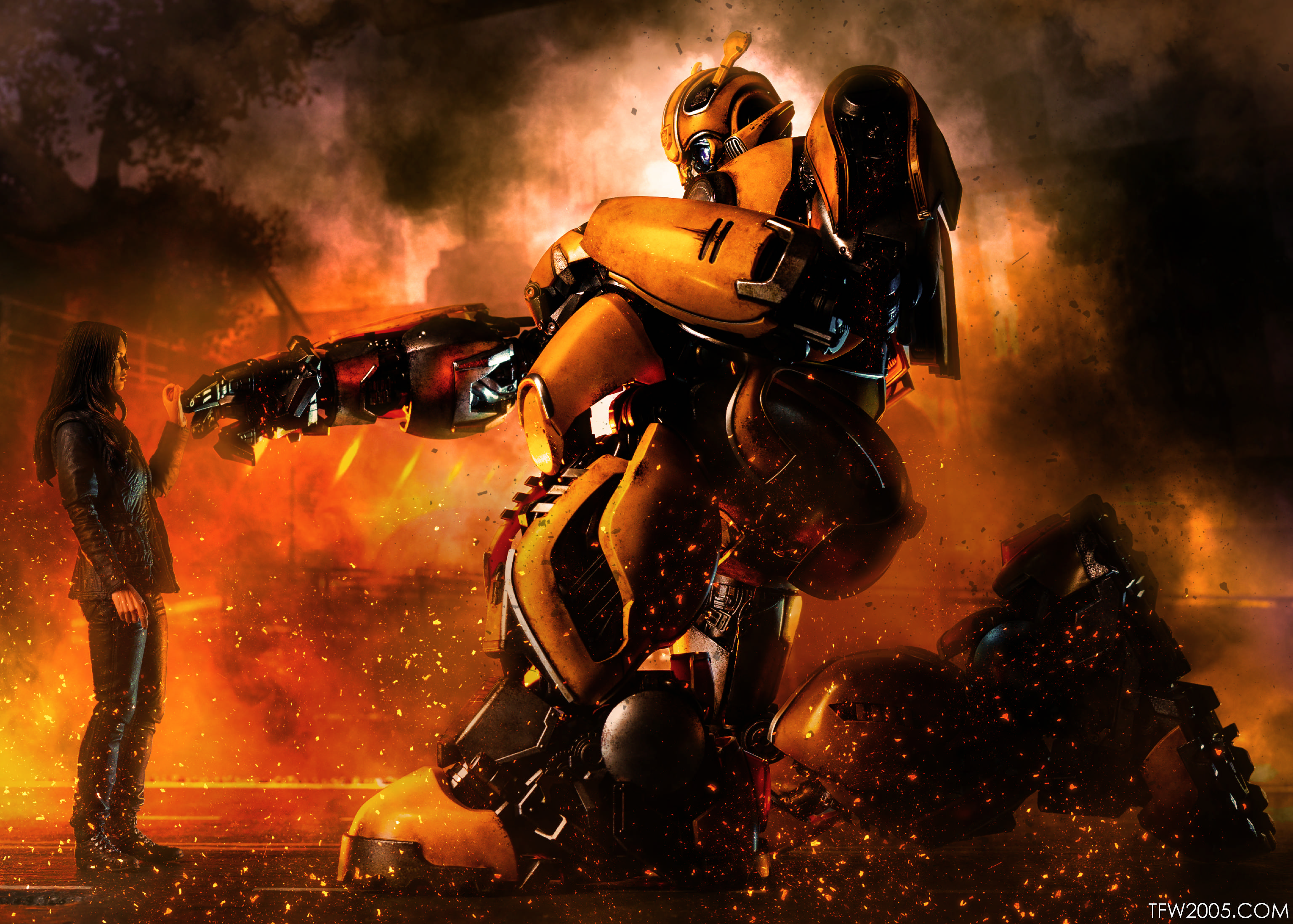 3072x2196 ThreeZero Bumblebee Movie Premium Scale Bumblebee Gallery and Review