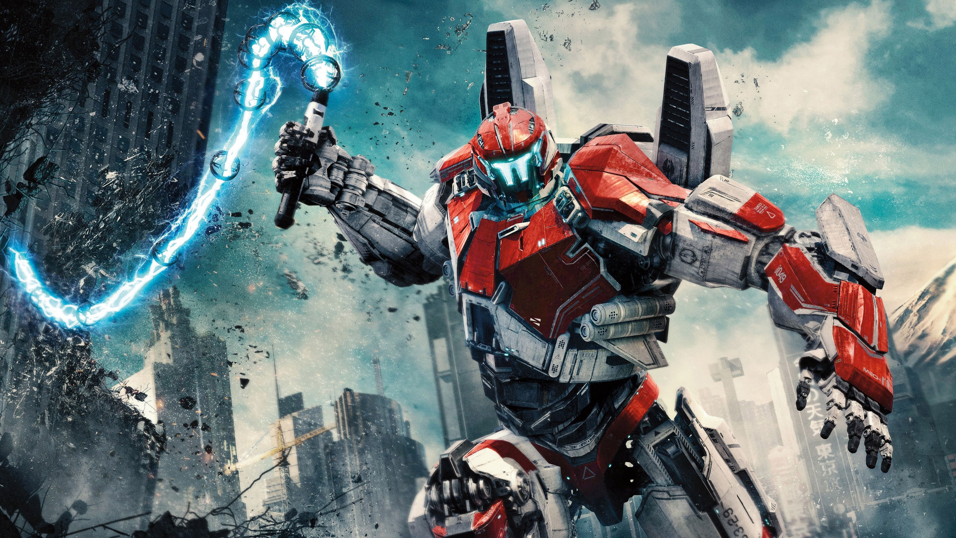3840x2160 Pacific Rim Uprising 2018 Guardian Bravo 4K