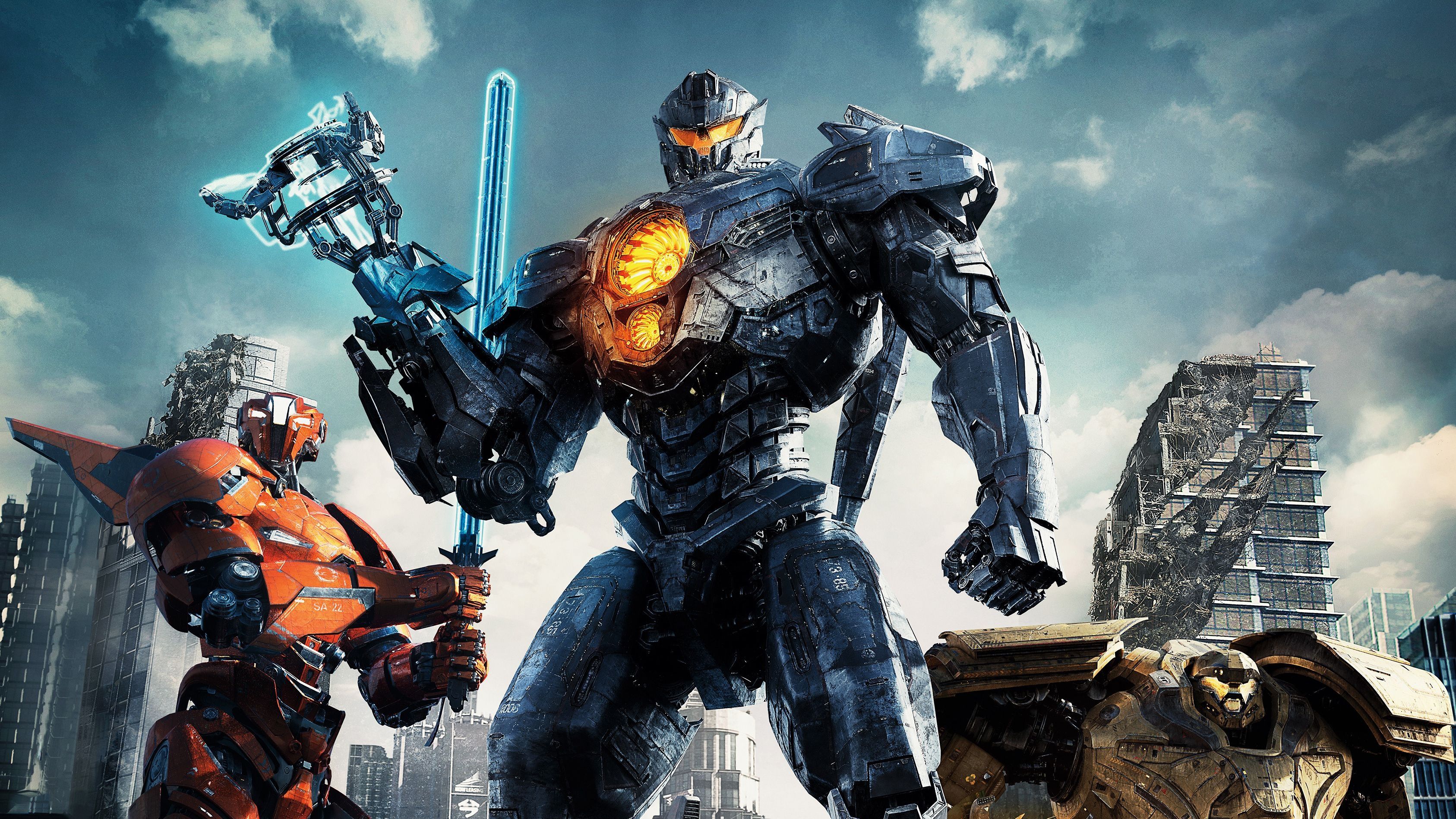 3373x1897 Pacific Rim Wallpaper