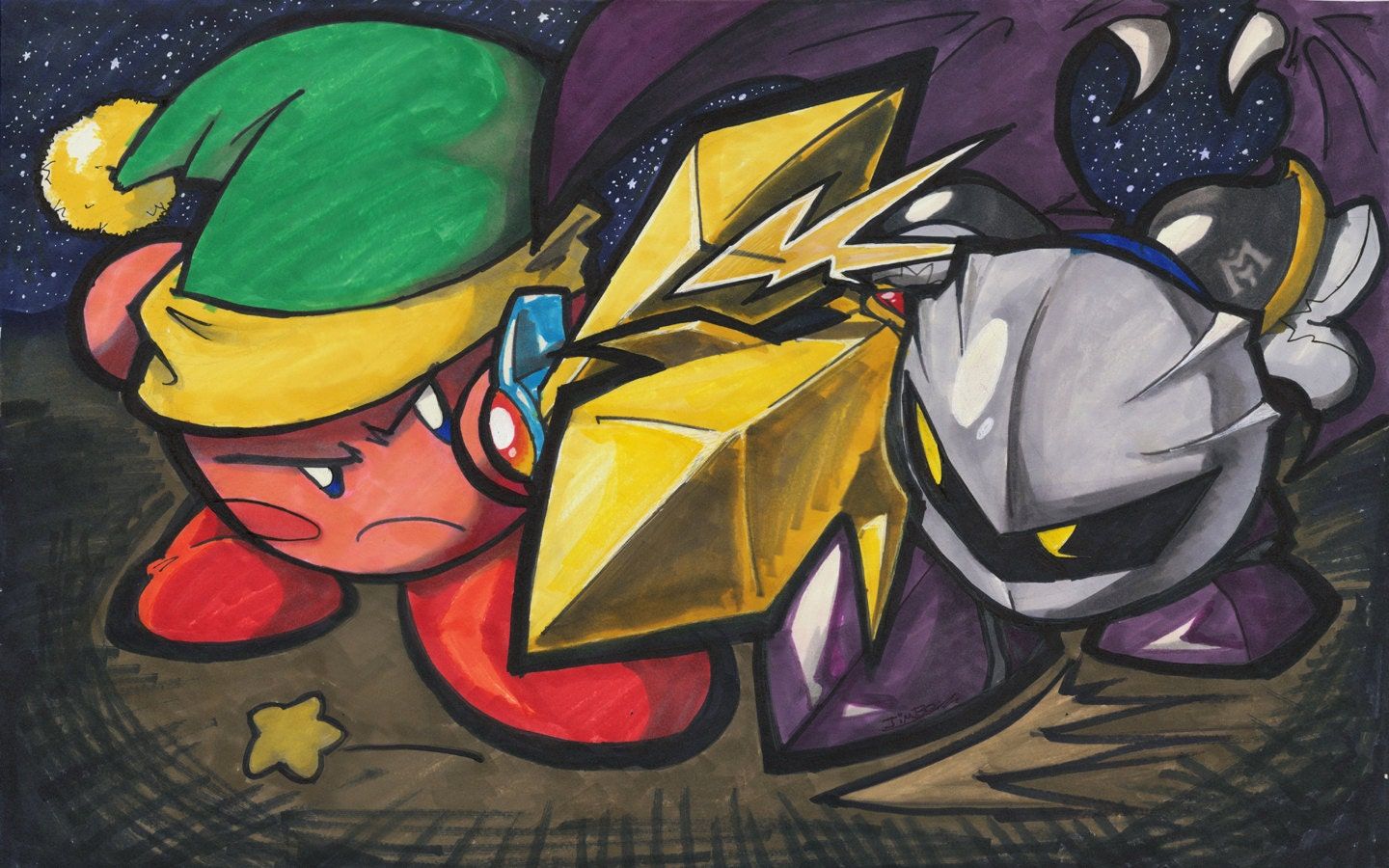 1440x900 Metal Knight Wallpaper