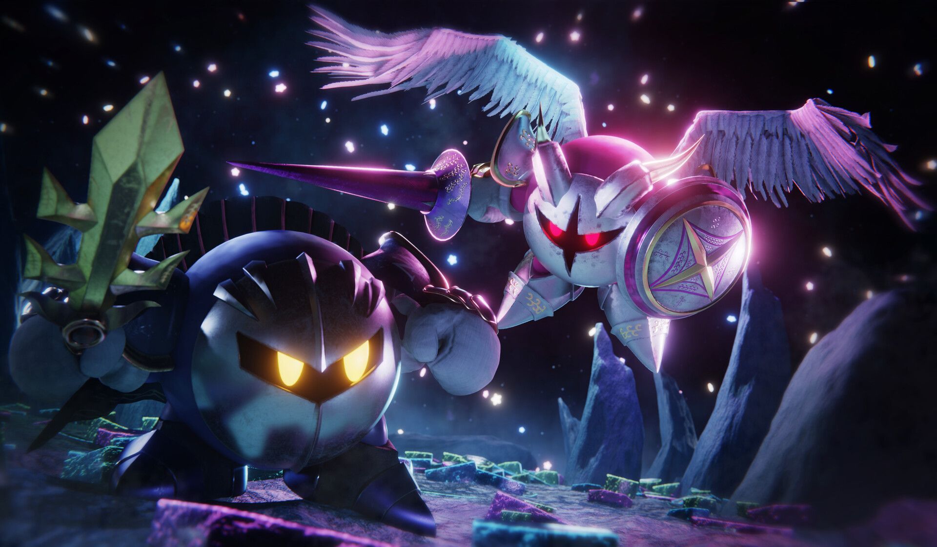 1920x1122 Meta Knight Vs Galacta Knight