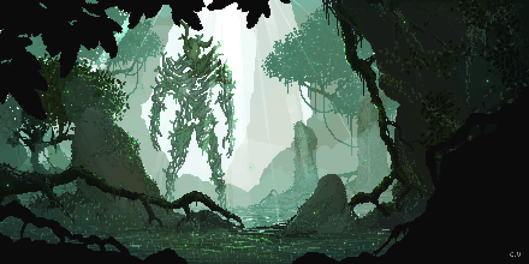 1760x880 Fantasy Pixel Art Gifs