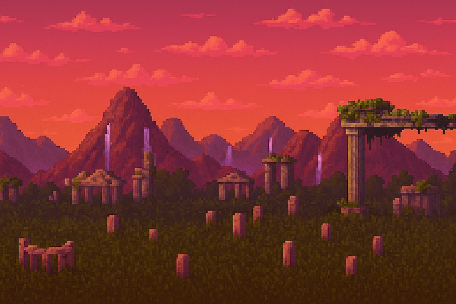 1536x1024 MGZ background Concept for Sonic 3 A.I.R