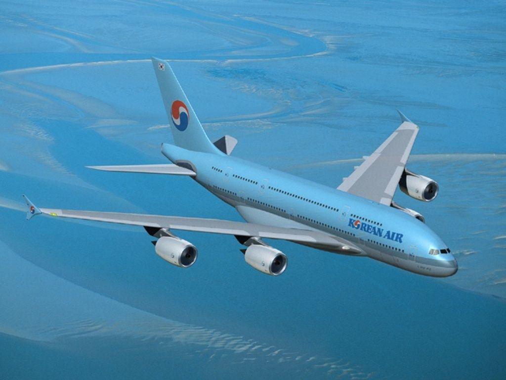 1024x768 Download Wallpaper Korean Air Airbus A380 (1366x768). The Wallpaper, photo