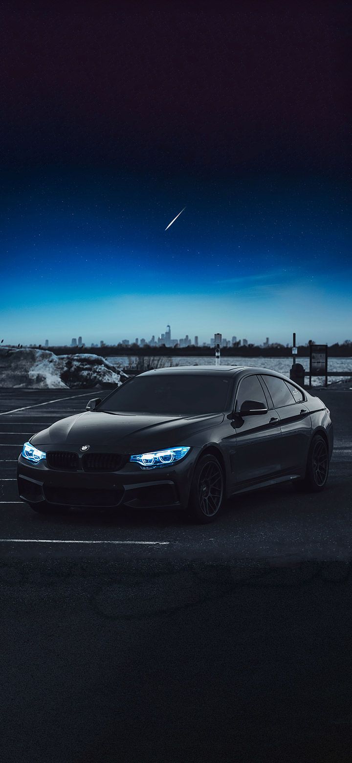 720x1560 Black BMW 4k iPhone Wallpaper
