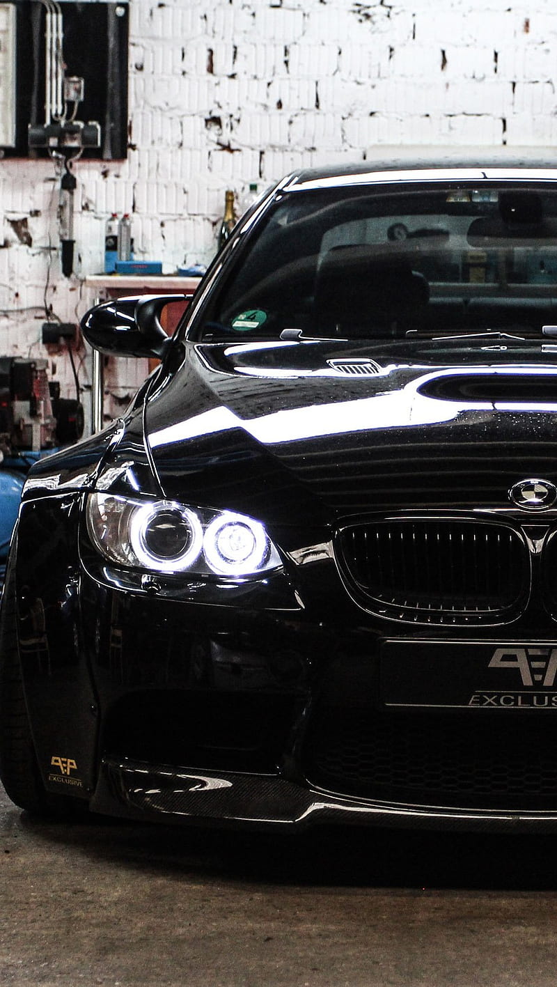 800x1417 Bmw E black, car, HD phone wallpaper