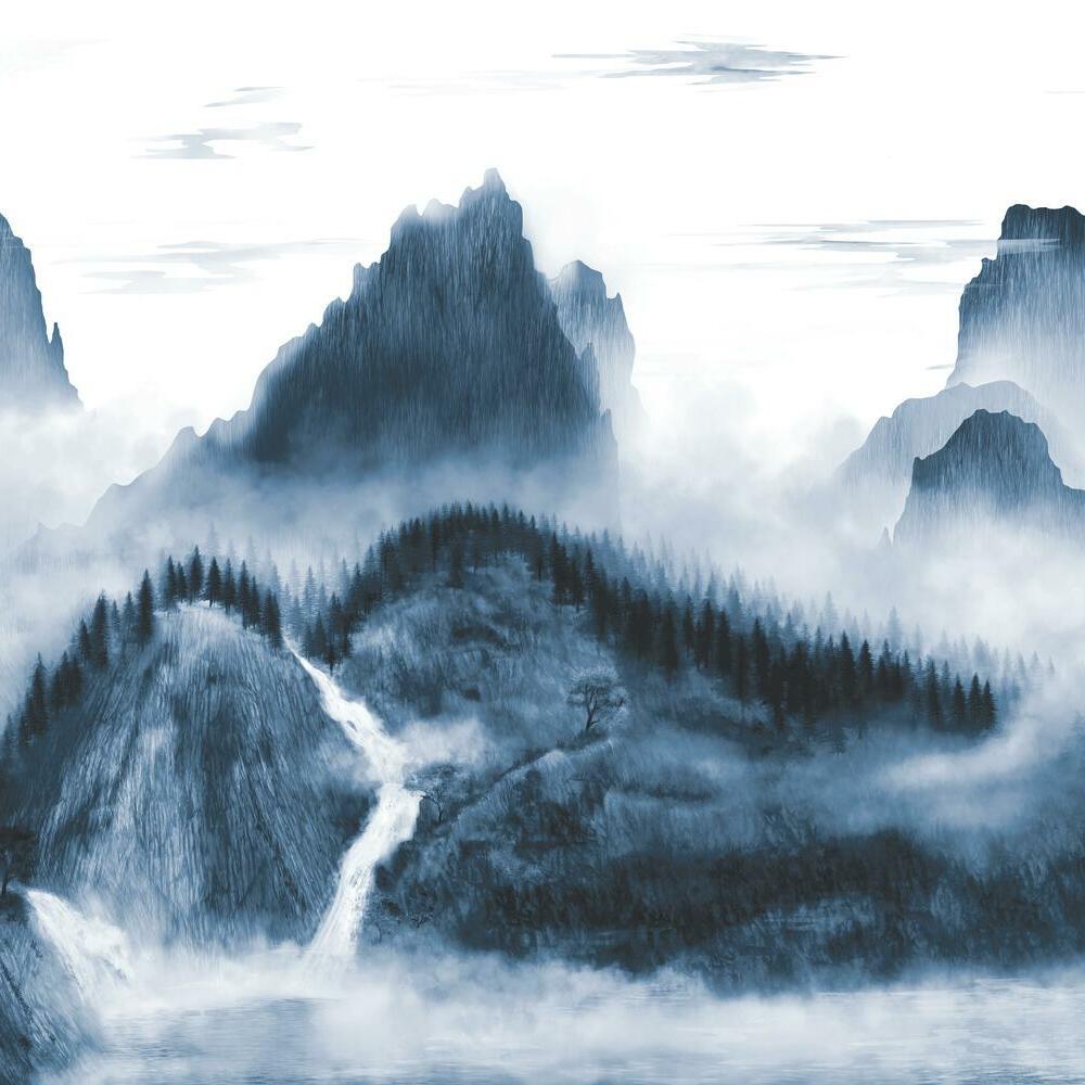 1000x1000 MAJESTIC MOUNTAINS PEEL & STICK WALLPAPER