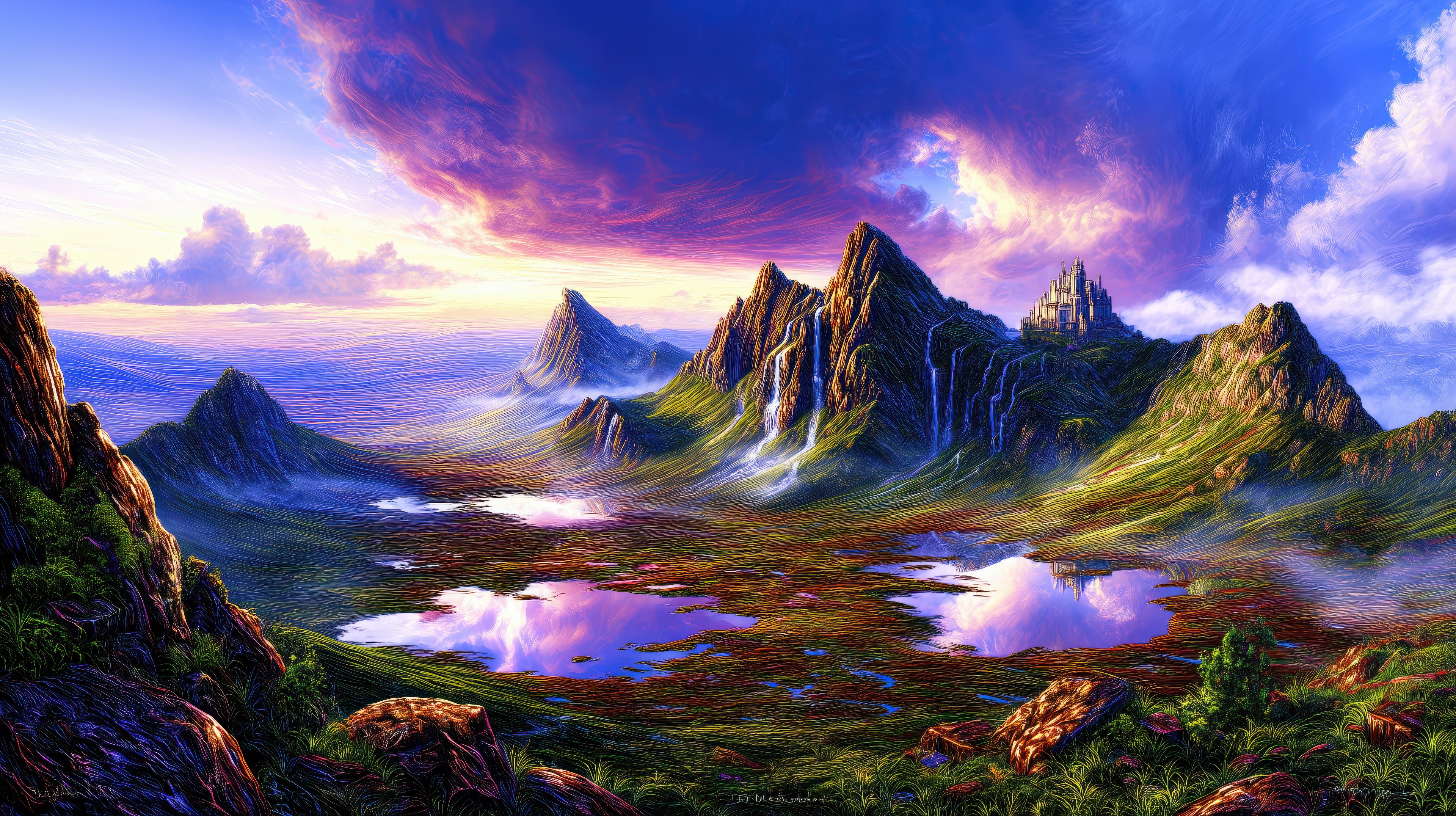 3840x2152 Majestic Mountain Landscape On Earth Wallpaper, HD Artist Wallpaper, 4k Wallpaper, Image, Background, Photos and Picture