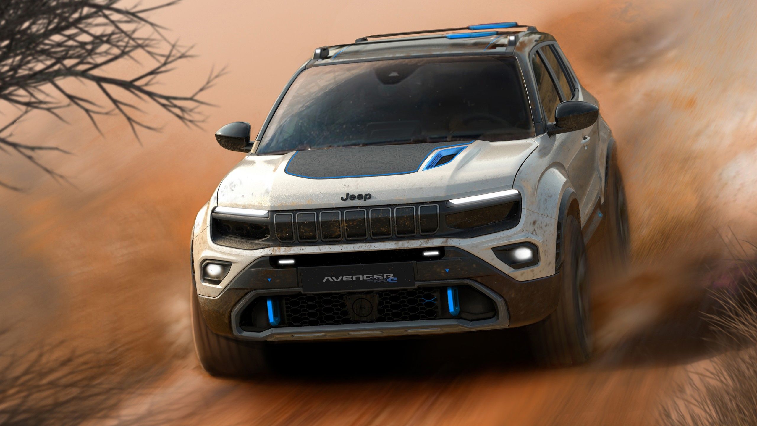 2560x1440 Jeep Avenger 4x4 Concept 2022 4K Wallpaper Car Wallpaper