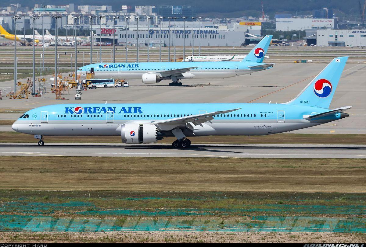 1200x812 Boeing 787 9 Dreamliner At Seoul ICN Air. Aviation Photo. Airliners.net. Korean Air, Boeing 787 9 Dreamliner, Boeing 787