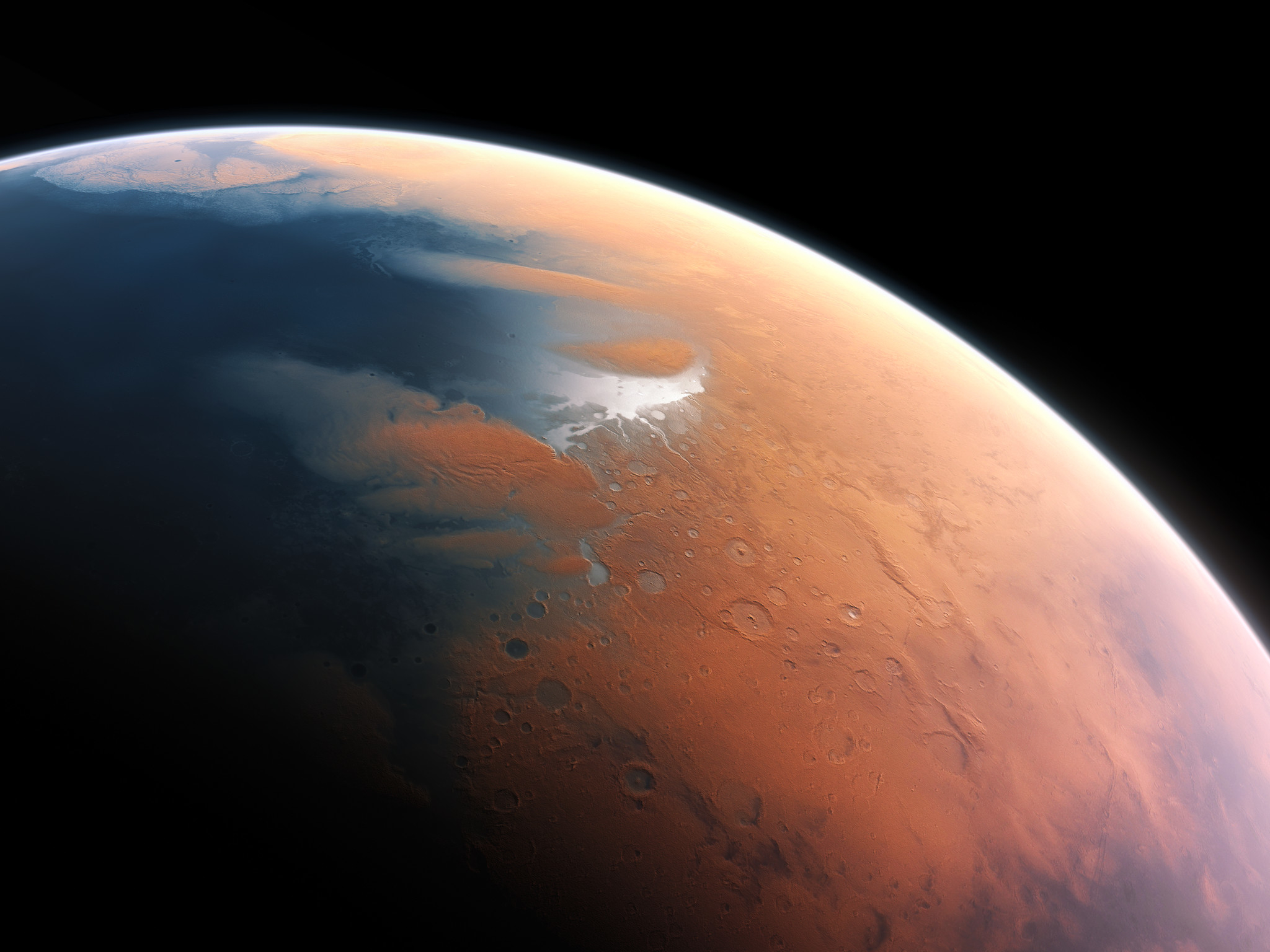 2048x1536 Mars Surface View Wallpaper, HD Space 4K Wallpaper, Image and Background