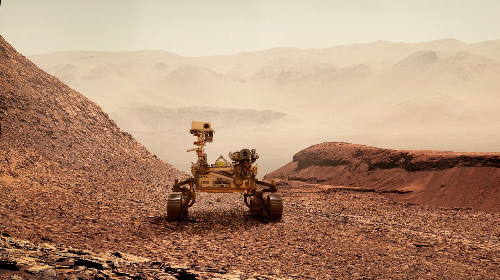 1600x896 NASA's Perseverance Rover Just Took The Clearest Panoramic Photo Of Mars Yet