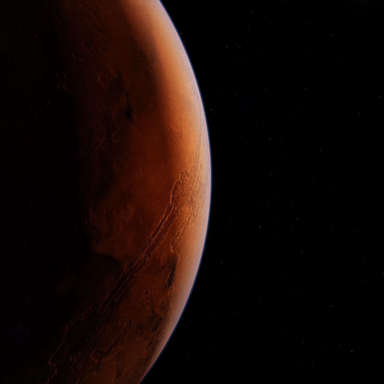 1280x1280 Download wallpaper 1280x1280 mars, planet, space, brown, surface ipad, ipad ipad mini for parallax HD background