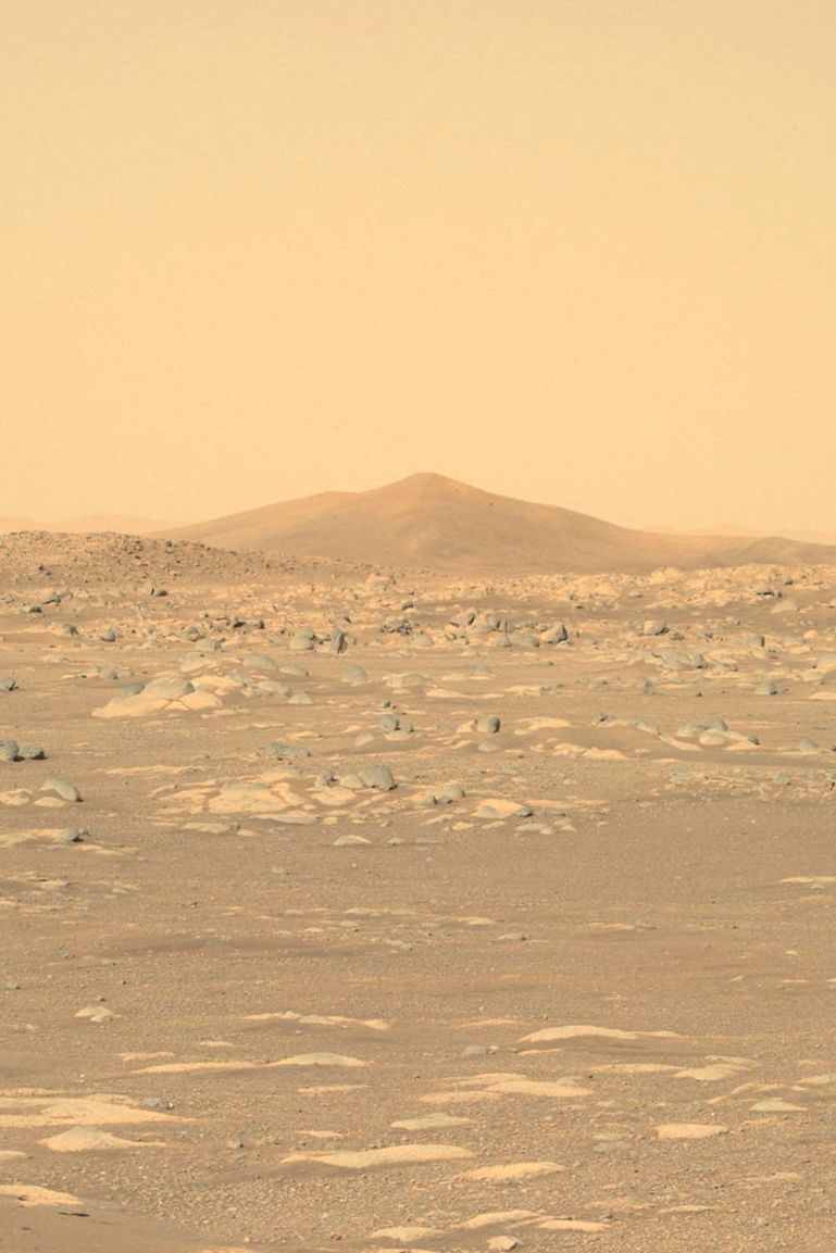 769x1153 NASA's Mars Perseverance Photo Show Ancient Lakebed as Rover Takes First Drive