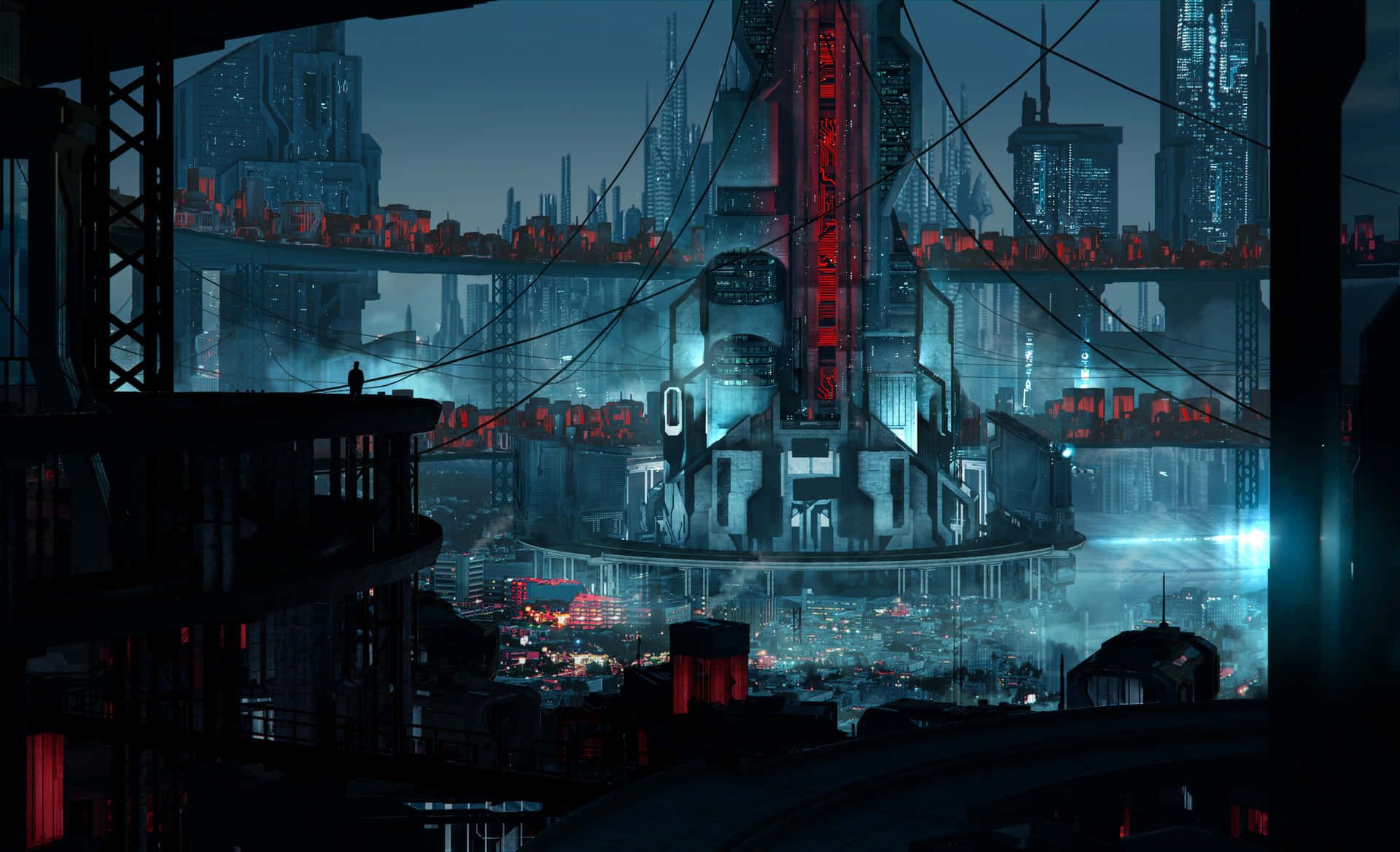 1920x1168 Retro Futurism Desktop Wallpaper