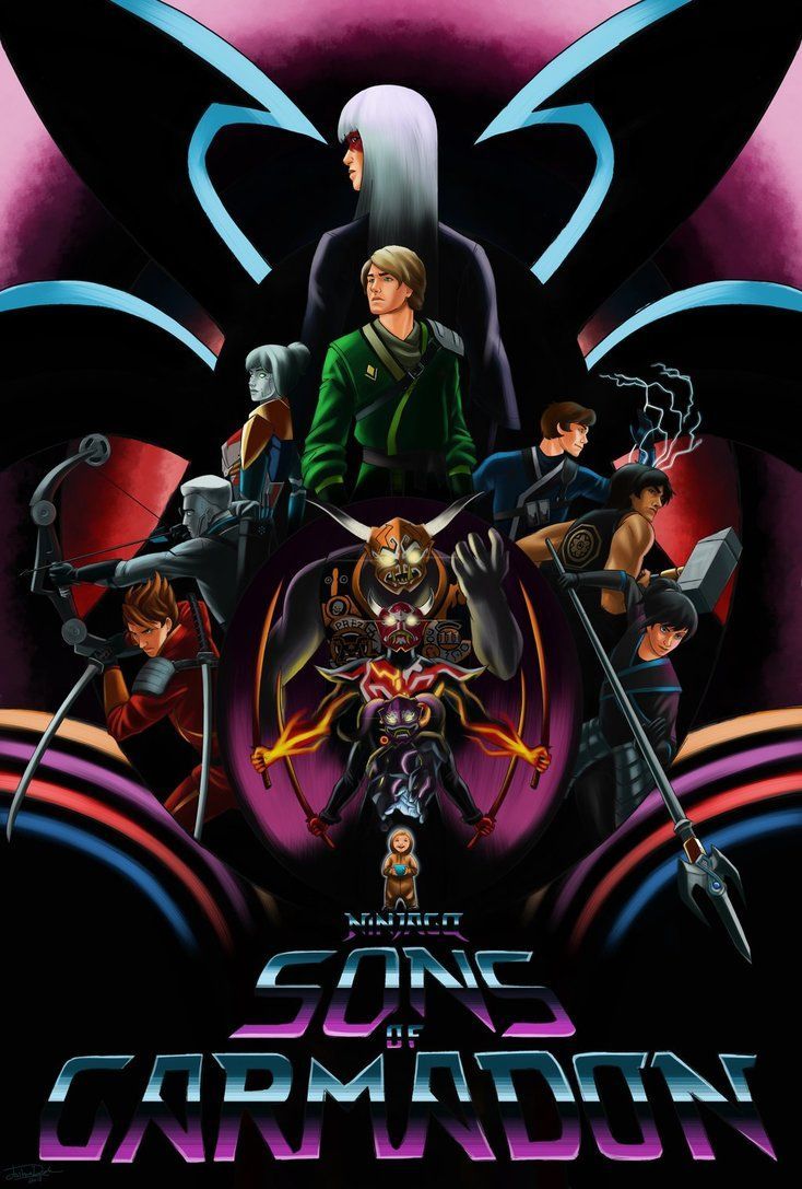734x1087 Sons of Garmadon Poster