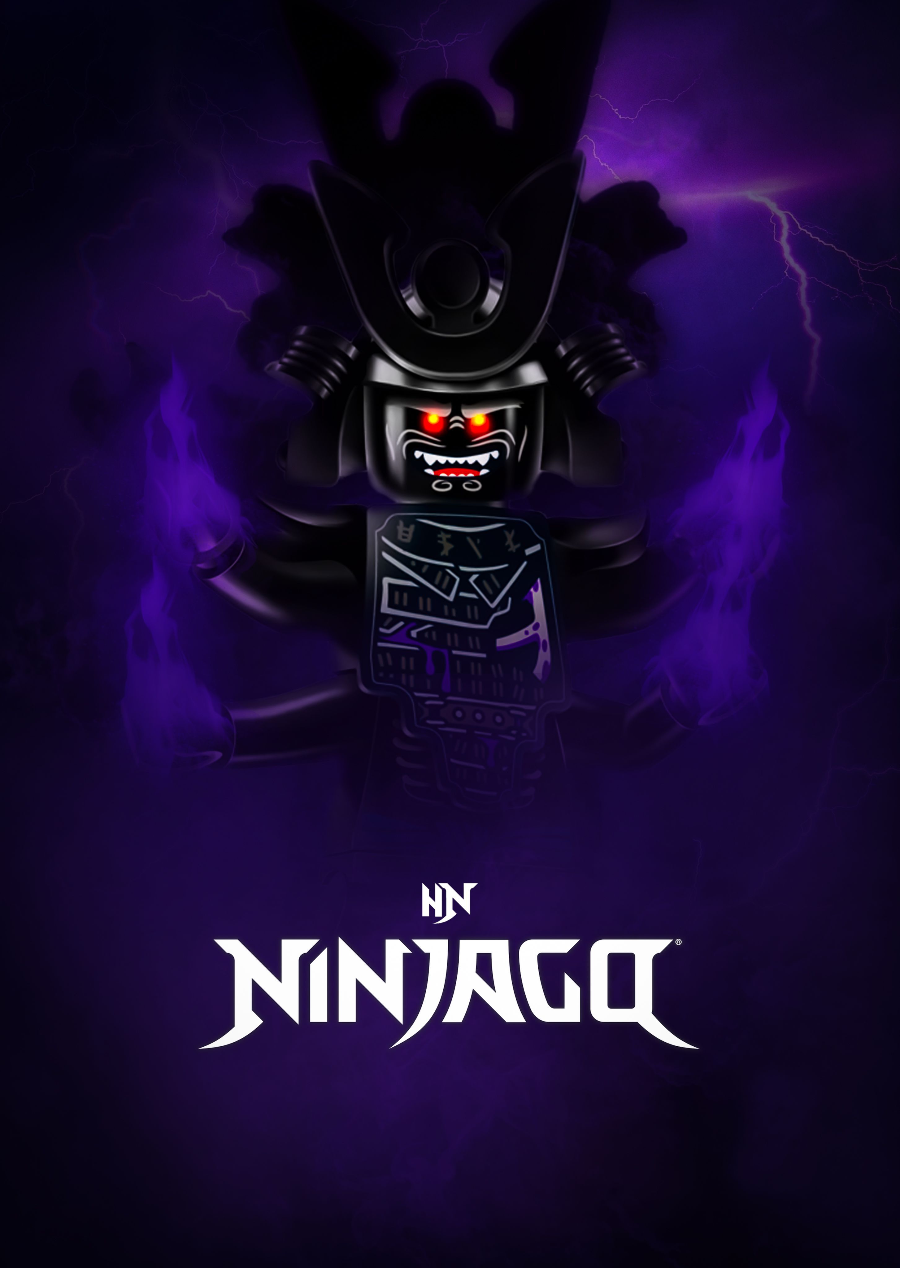 2907x4096 Lord Garmadon Wallpaper