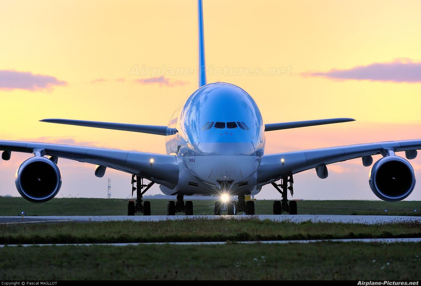 1440x979 HL7614 Air Airbus A380 At Paris De Gaulle. Photo ID 161414. Airplane