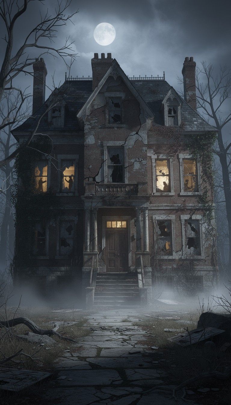 768x1344 Free Haunted Mansion Nights Image, Haunted, Gothic