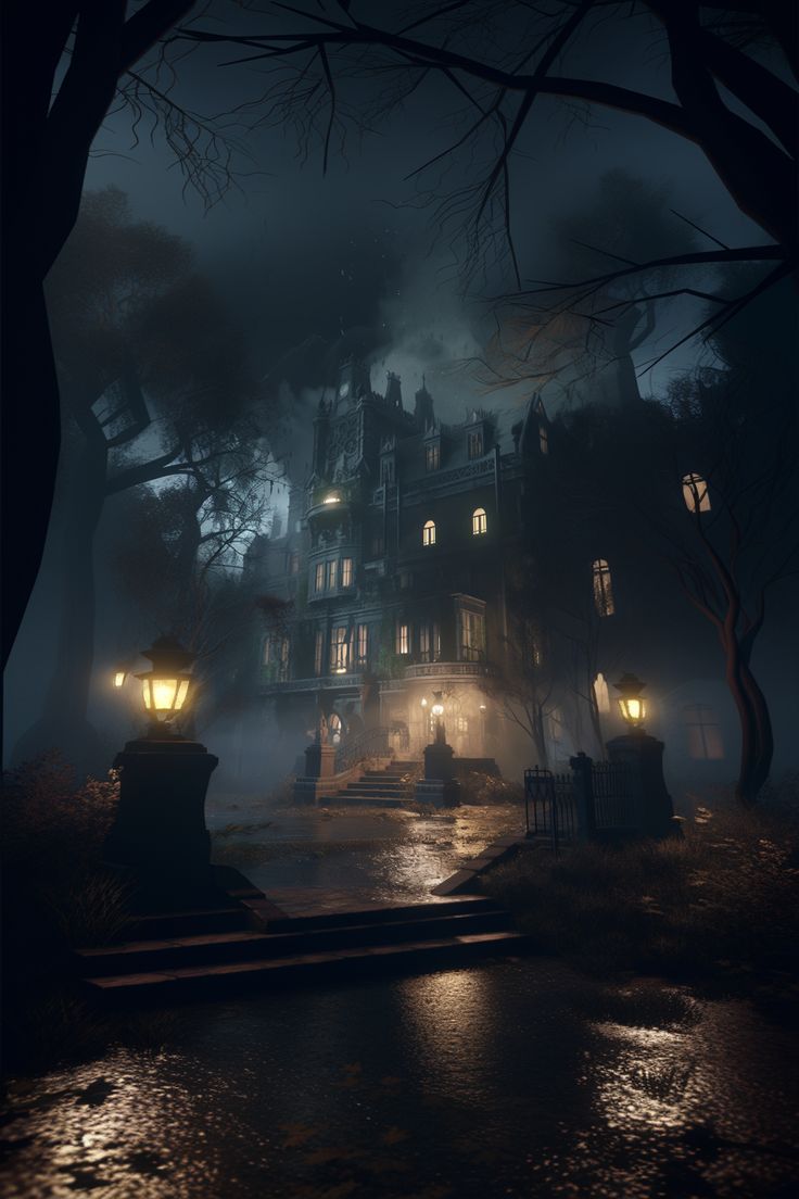 736x1104 Haunted Mansion