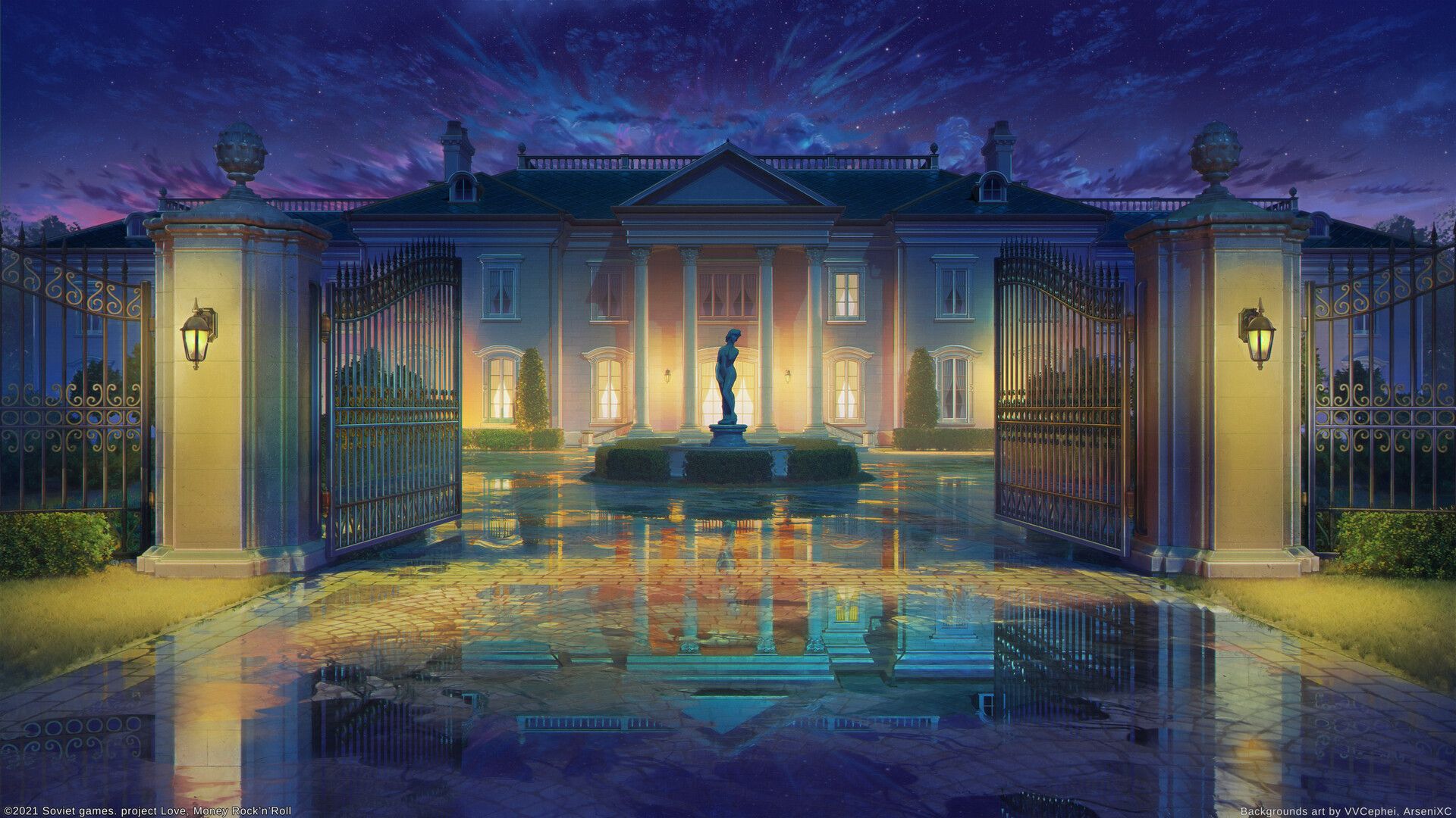 1920x1080 Ellie Mansion night version