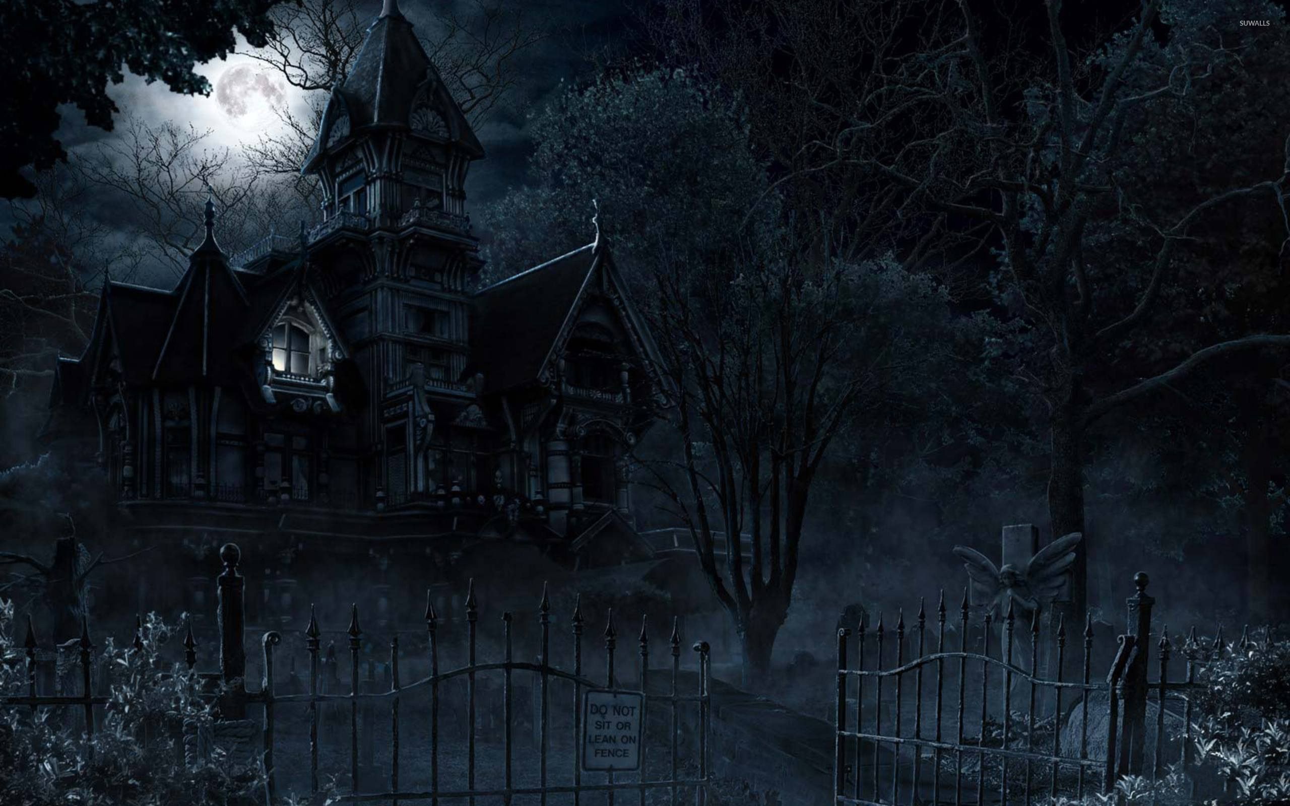 2560x1600 Haunted Mansion Wallpaper