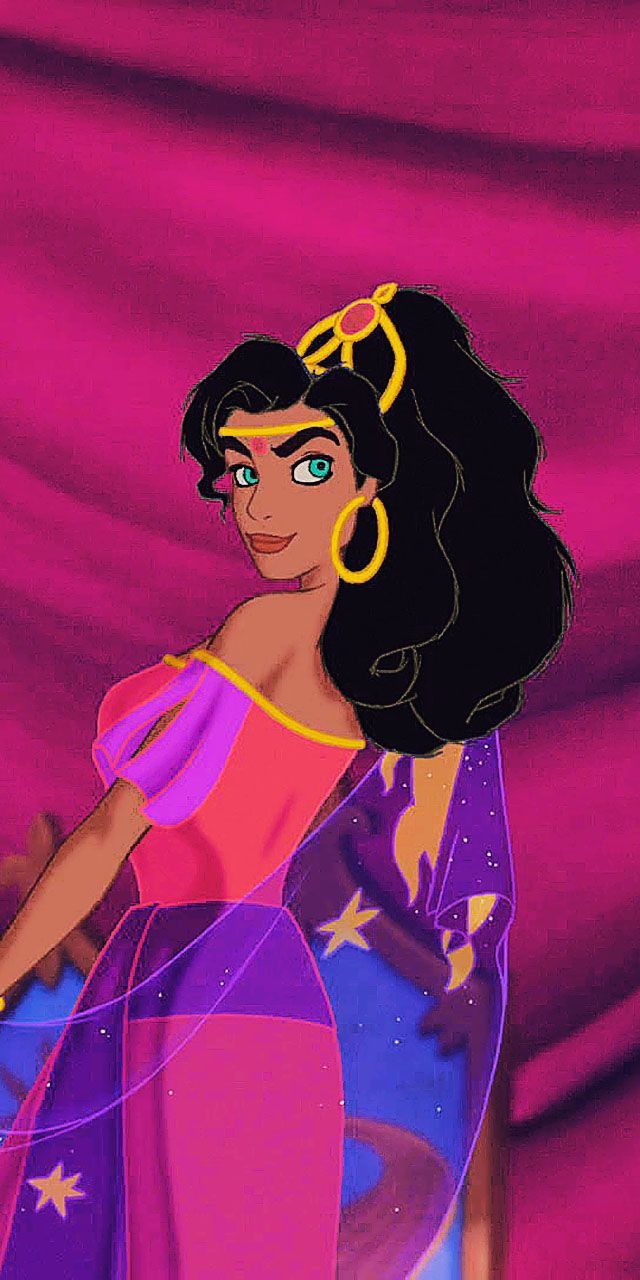640x1280 Hunchback of Notre Dame (1996). Esmeralda disney wallpaper, Esmerelda disney, Disney princess esmeralda