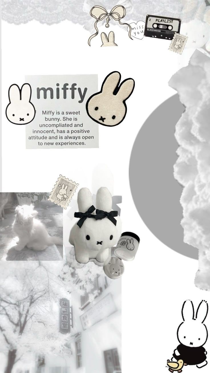 736x1308 Miffy Wallpaper