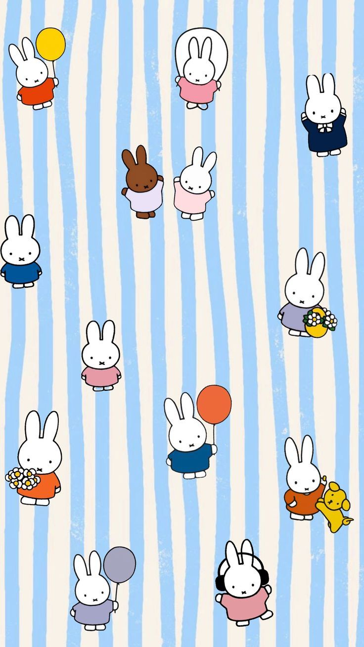 736x1308 MIffy. Miffy wallpaper iphone aesthetic, Miffy and friends aesthetic wallpaper, Rose gold wallpaper