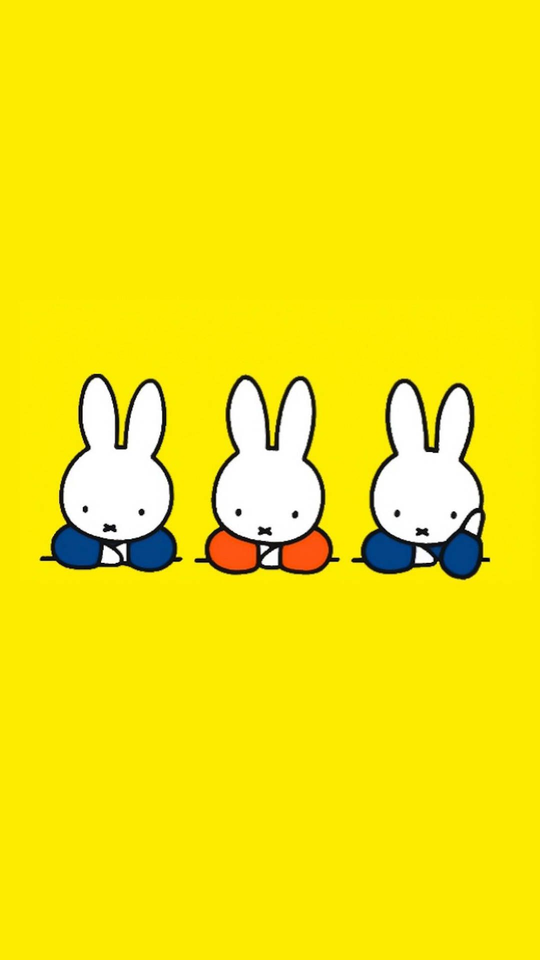 1080x1920 Miffy iPhone Wallpaper