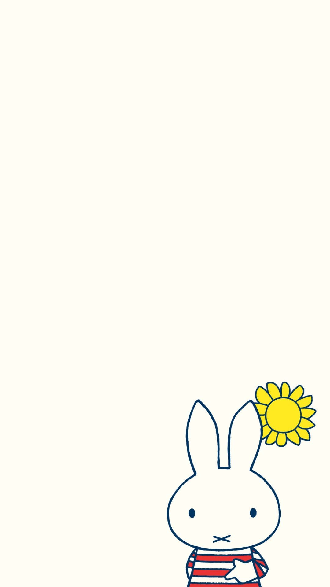 1080x1920 Miffy iPhone Wallpaper