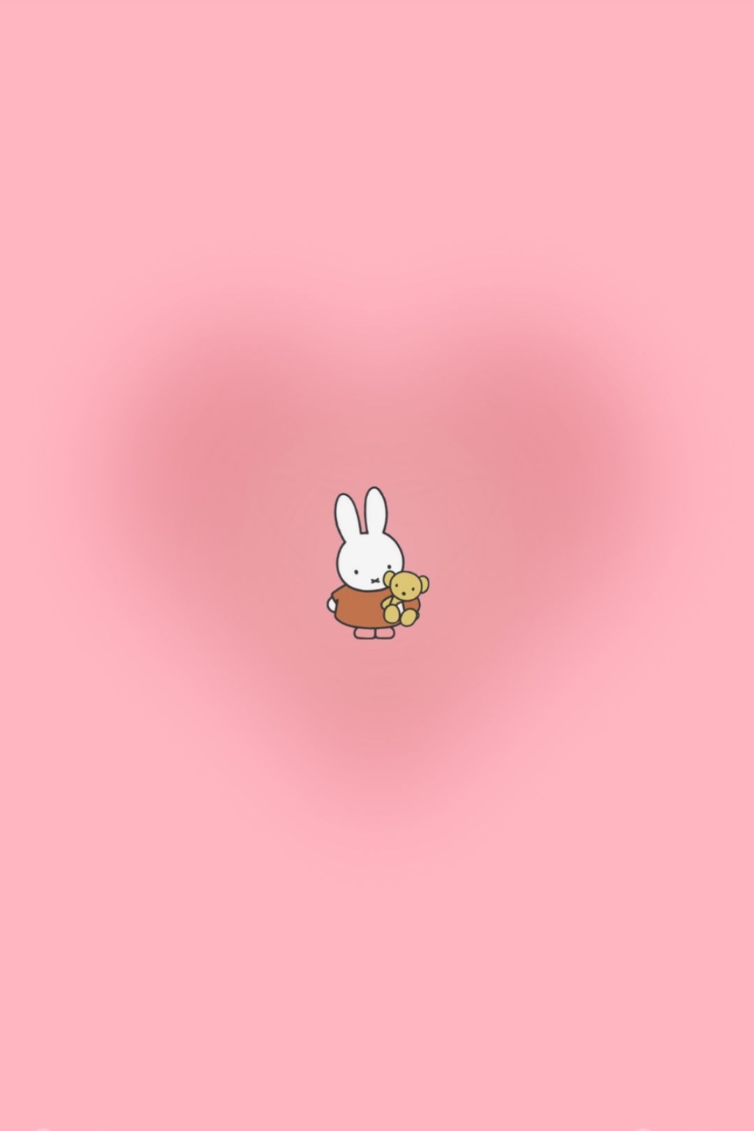 1080x1620 Pink Miffy Wallpaper