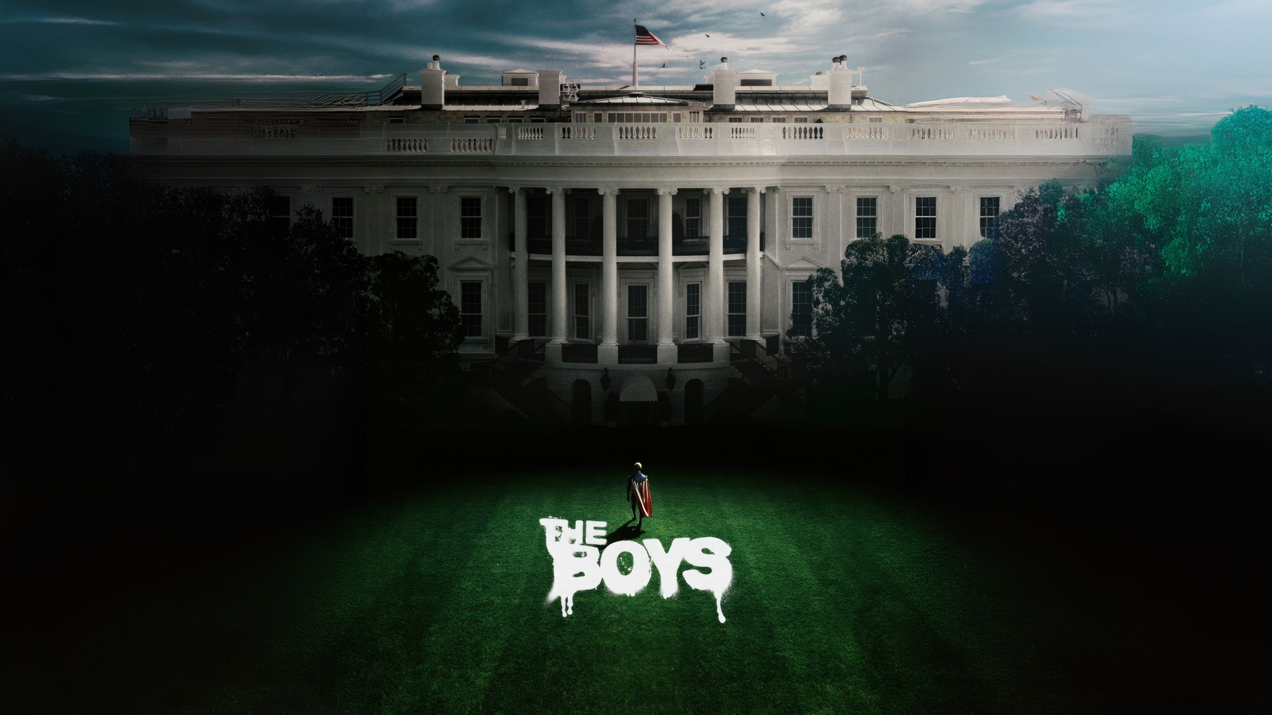 2560x1440 Homelander Wallpaper 4K, The Boys, Season White House
