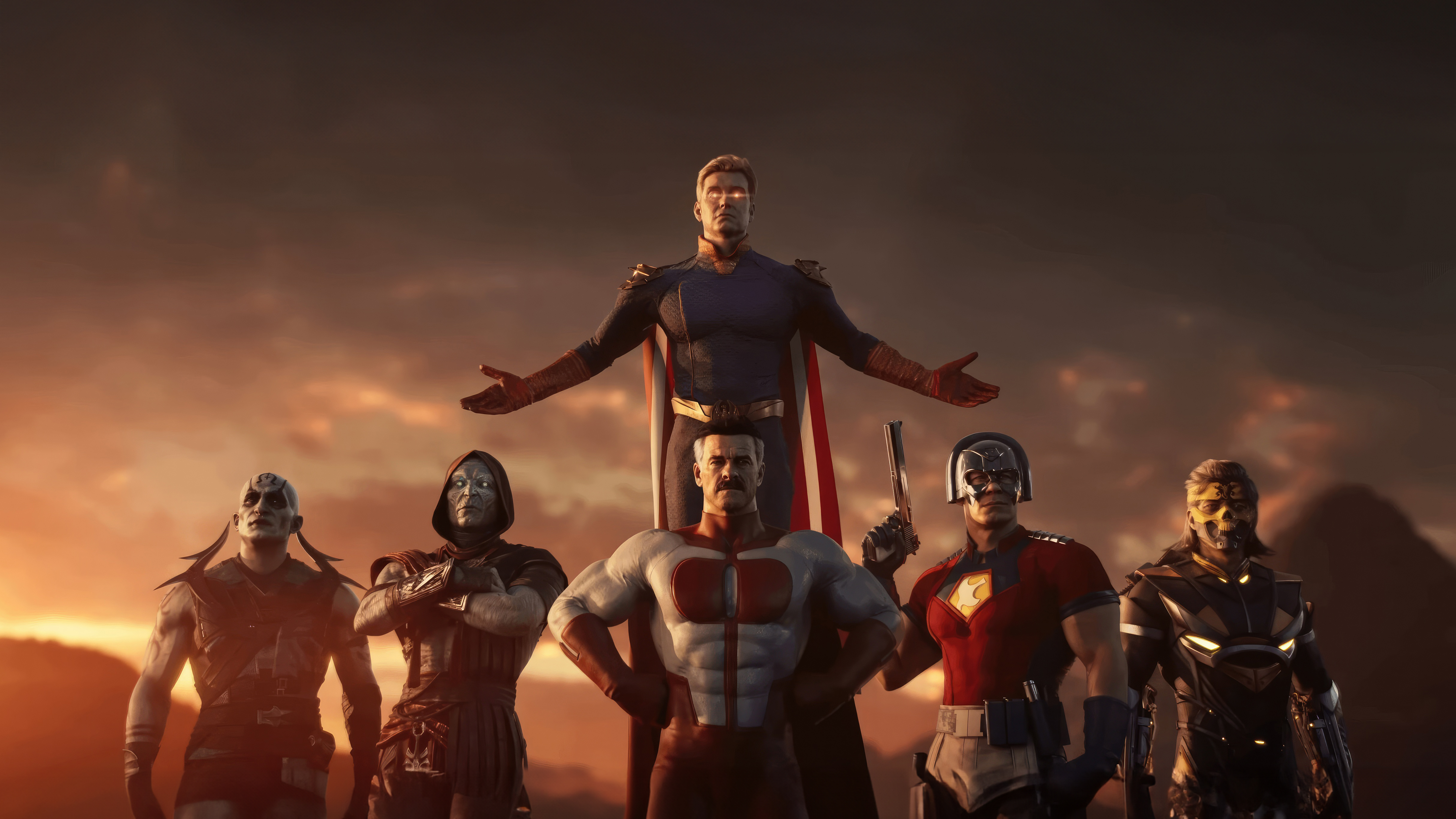 5120x2880 Homelander (The Boys) HD Wallpaper and 4K Background